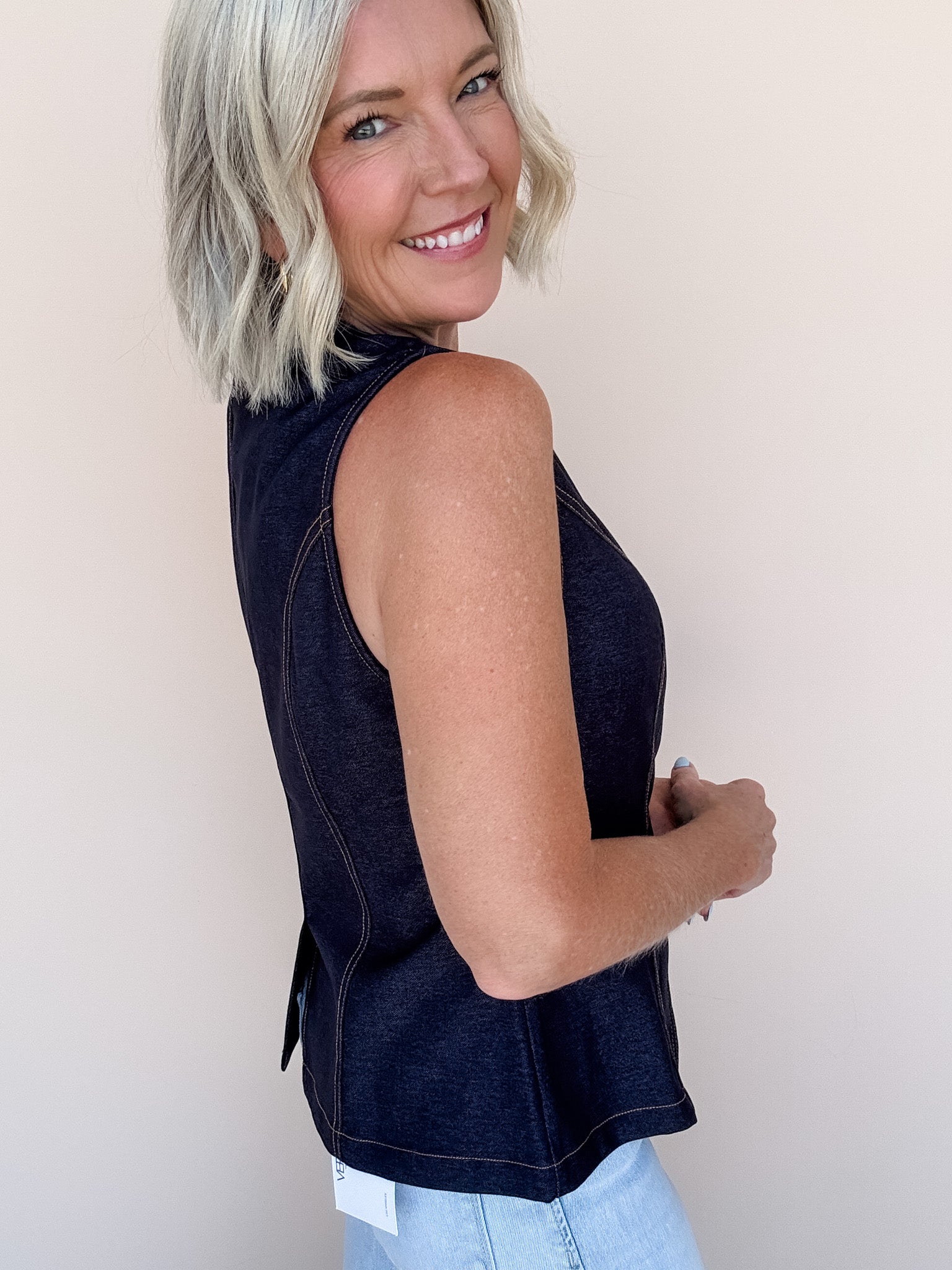 Rowan Denim Vest