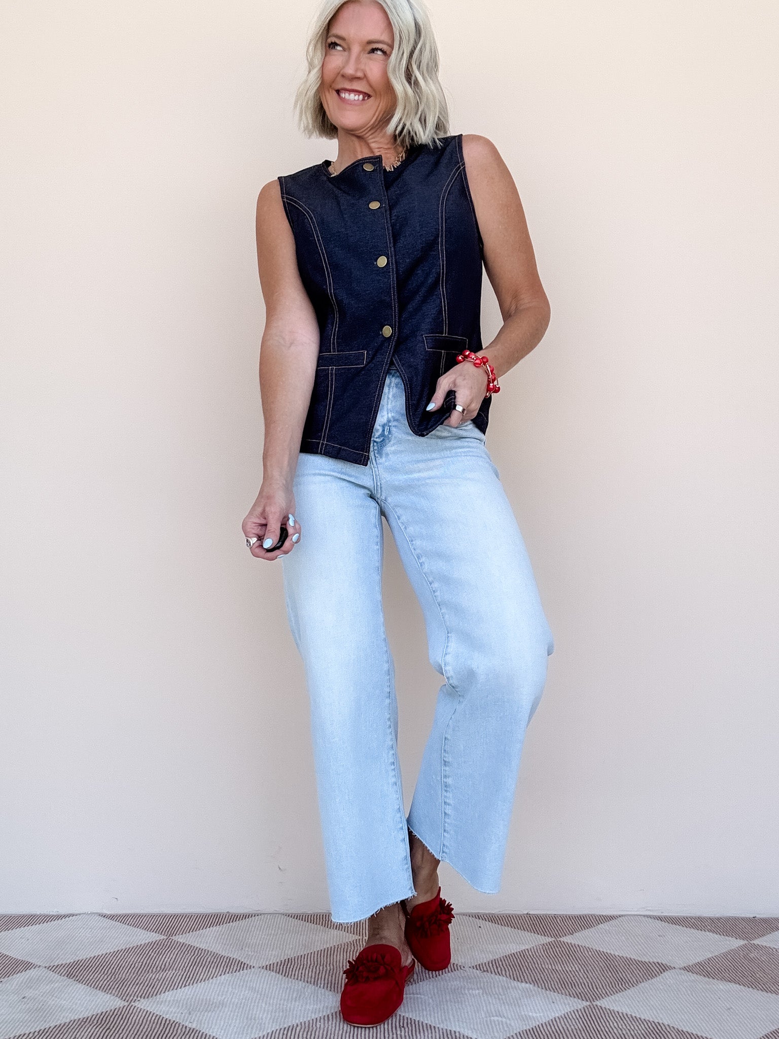 Rowan Denim Vest