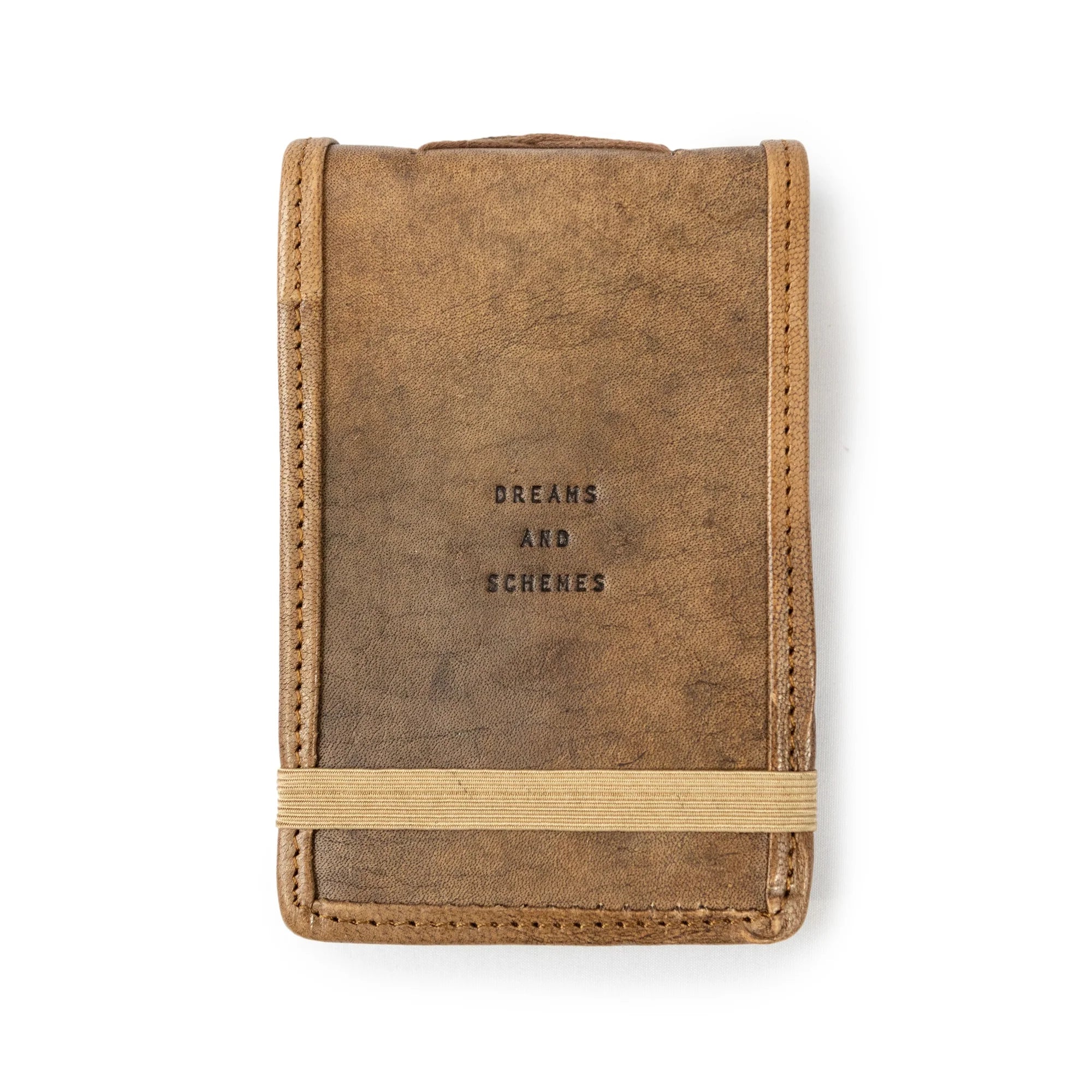 Dreams & Schemes Mini Leather Journal