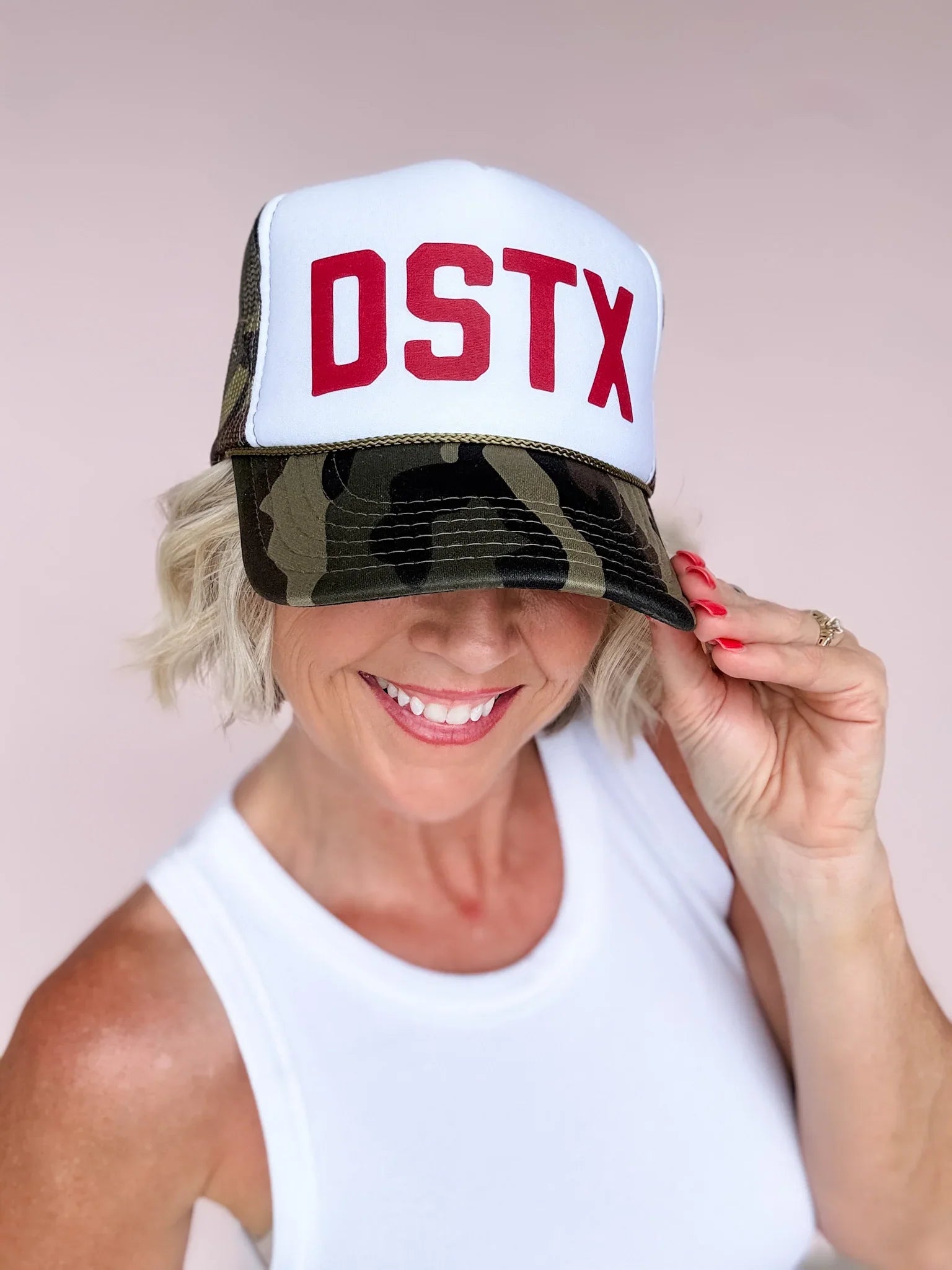 DSTX Camo Varsity Trucker