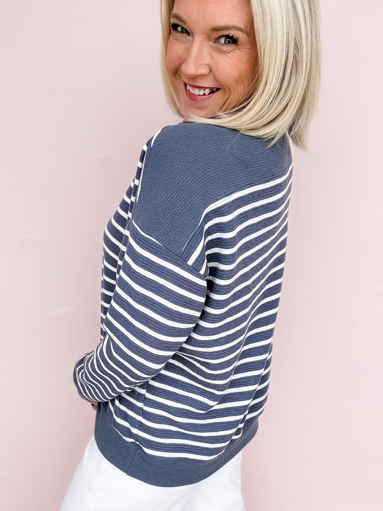 Breakwater Stripe Top