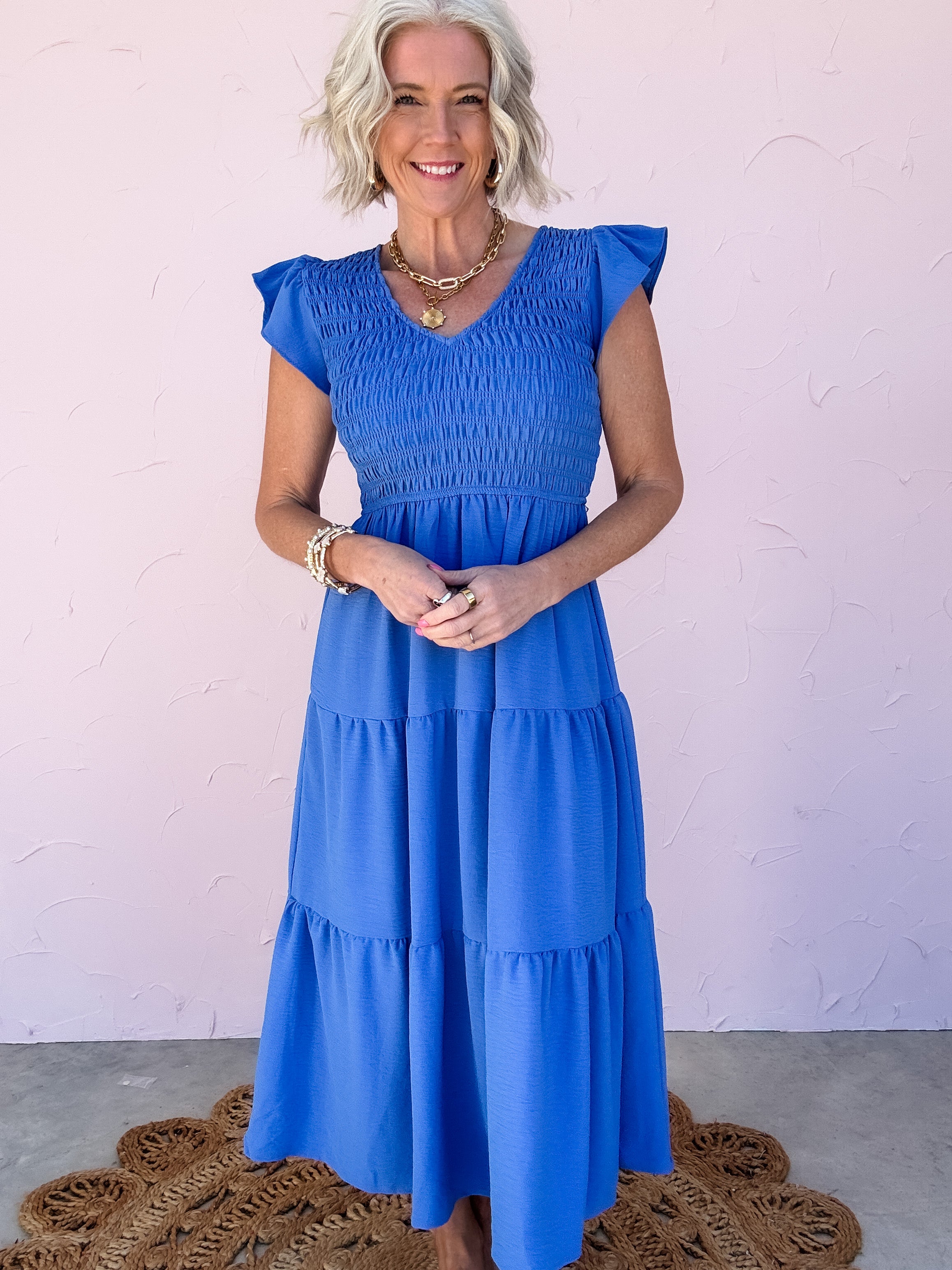 Simple Joy Tiered Dress