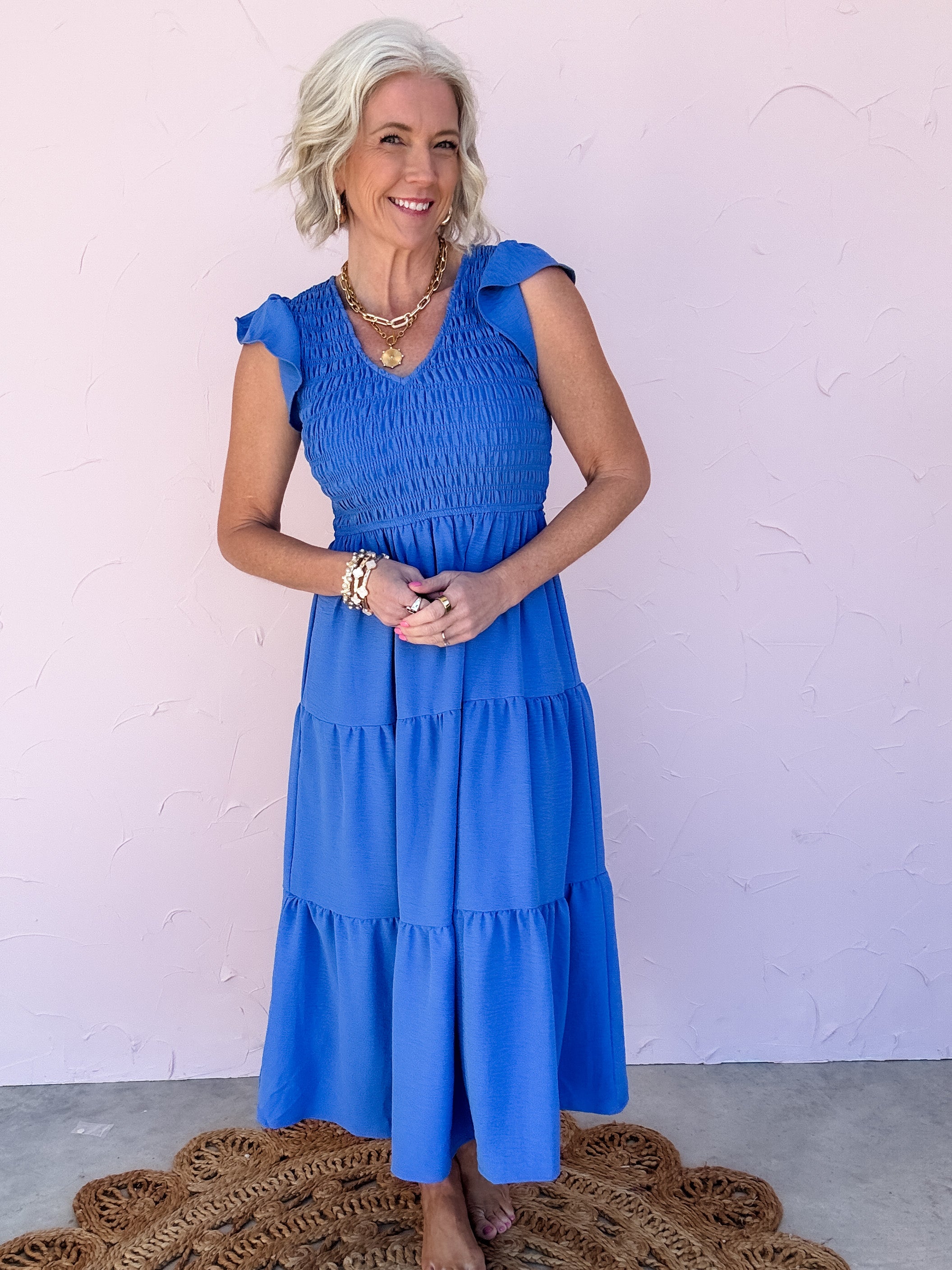 Simple Joy Tiered Dress