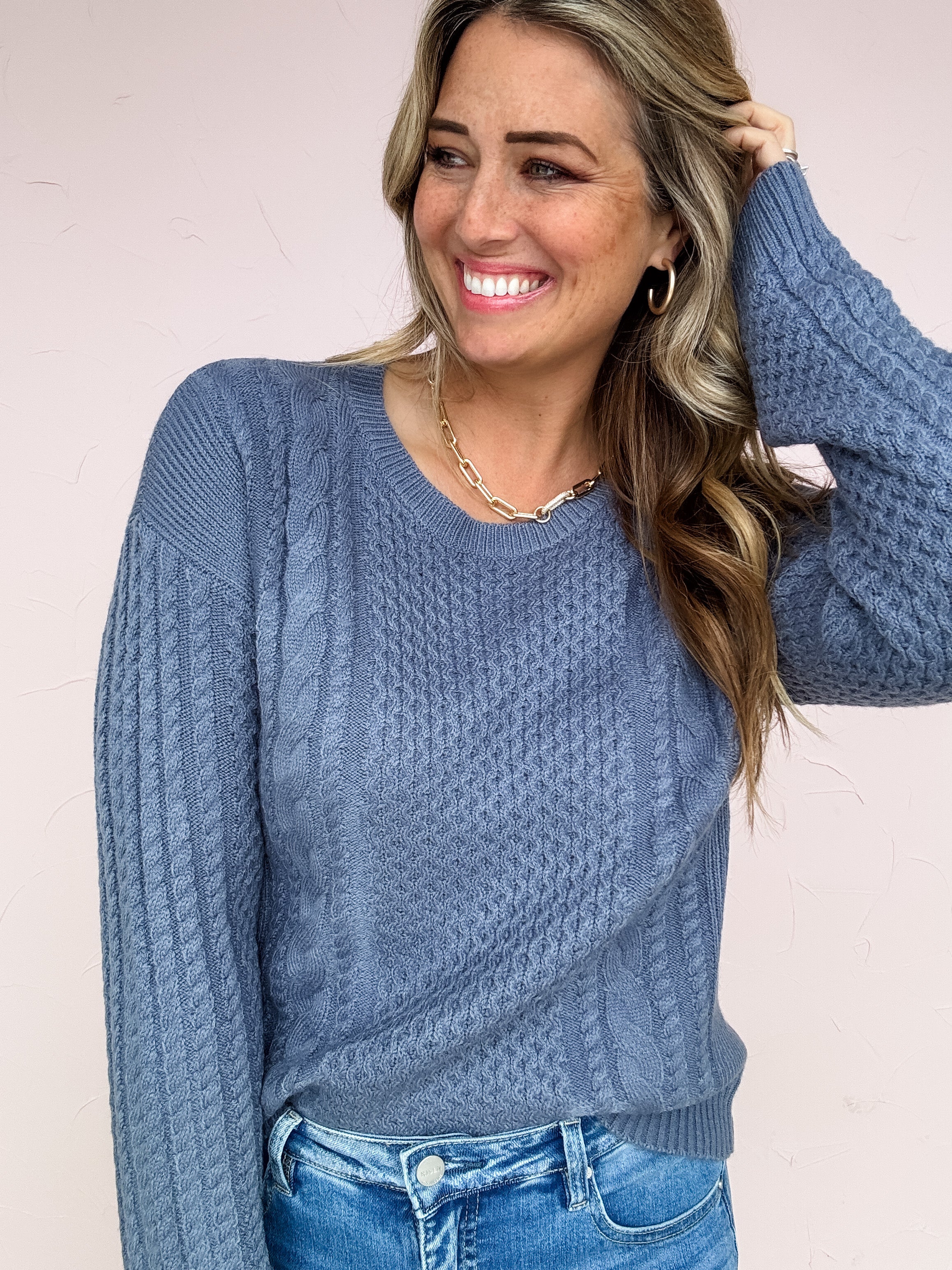 Skylark Cable Sweater