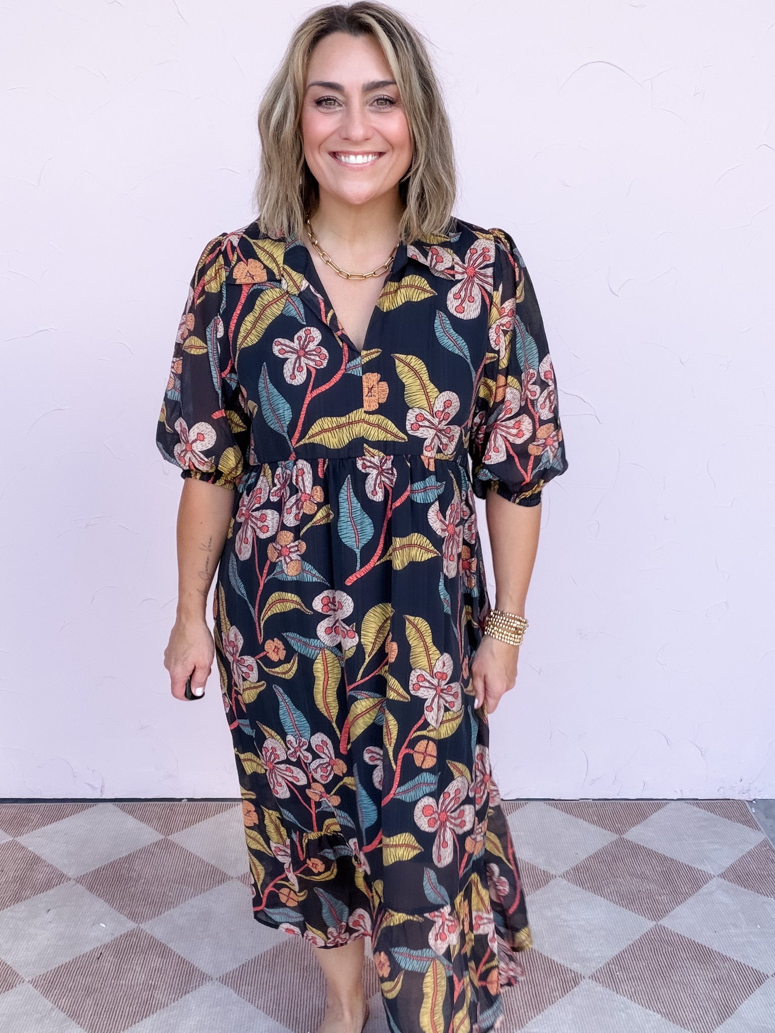 Color After Dark Dress