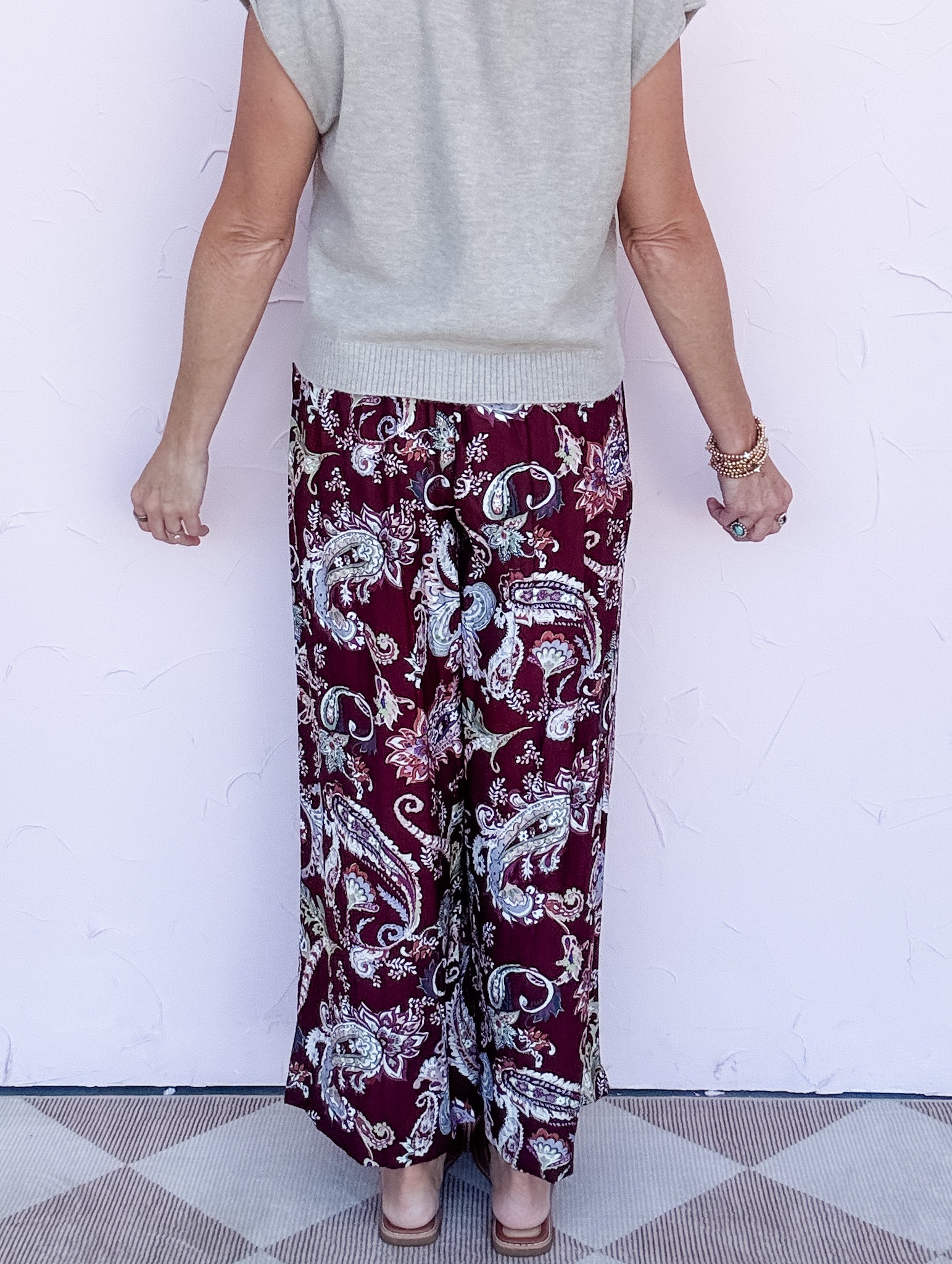 Merlot Mosaic Pants