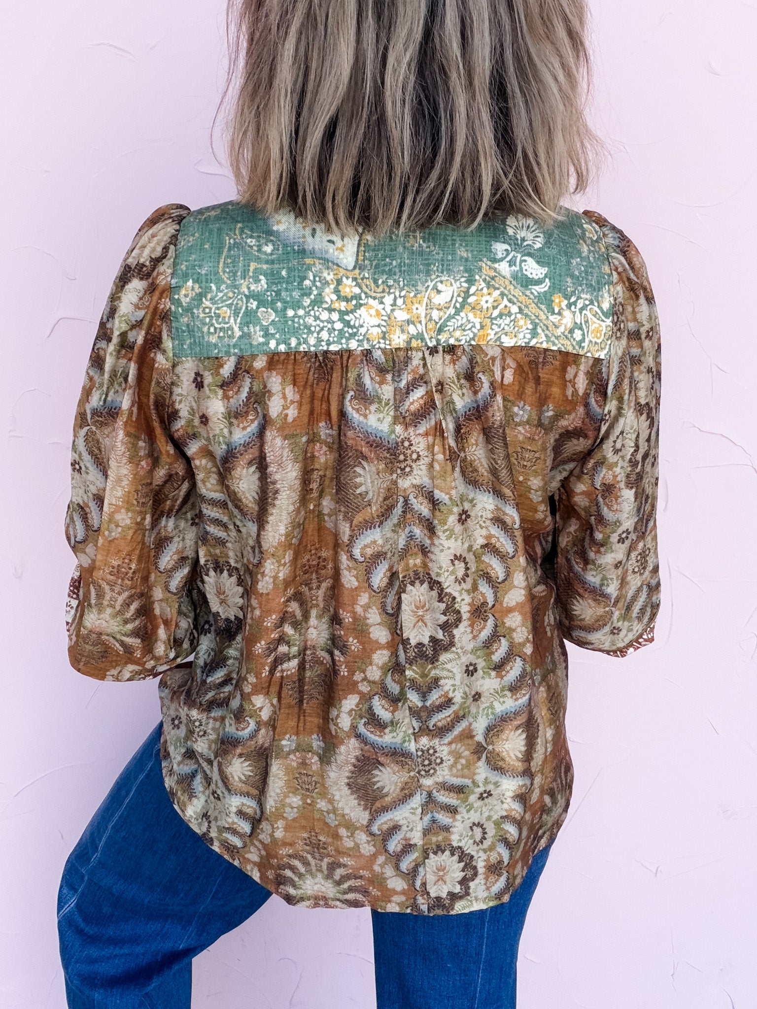 Sage & Honey Top