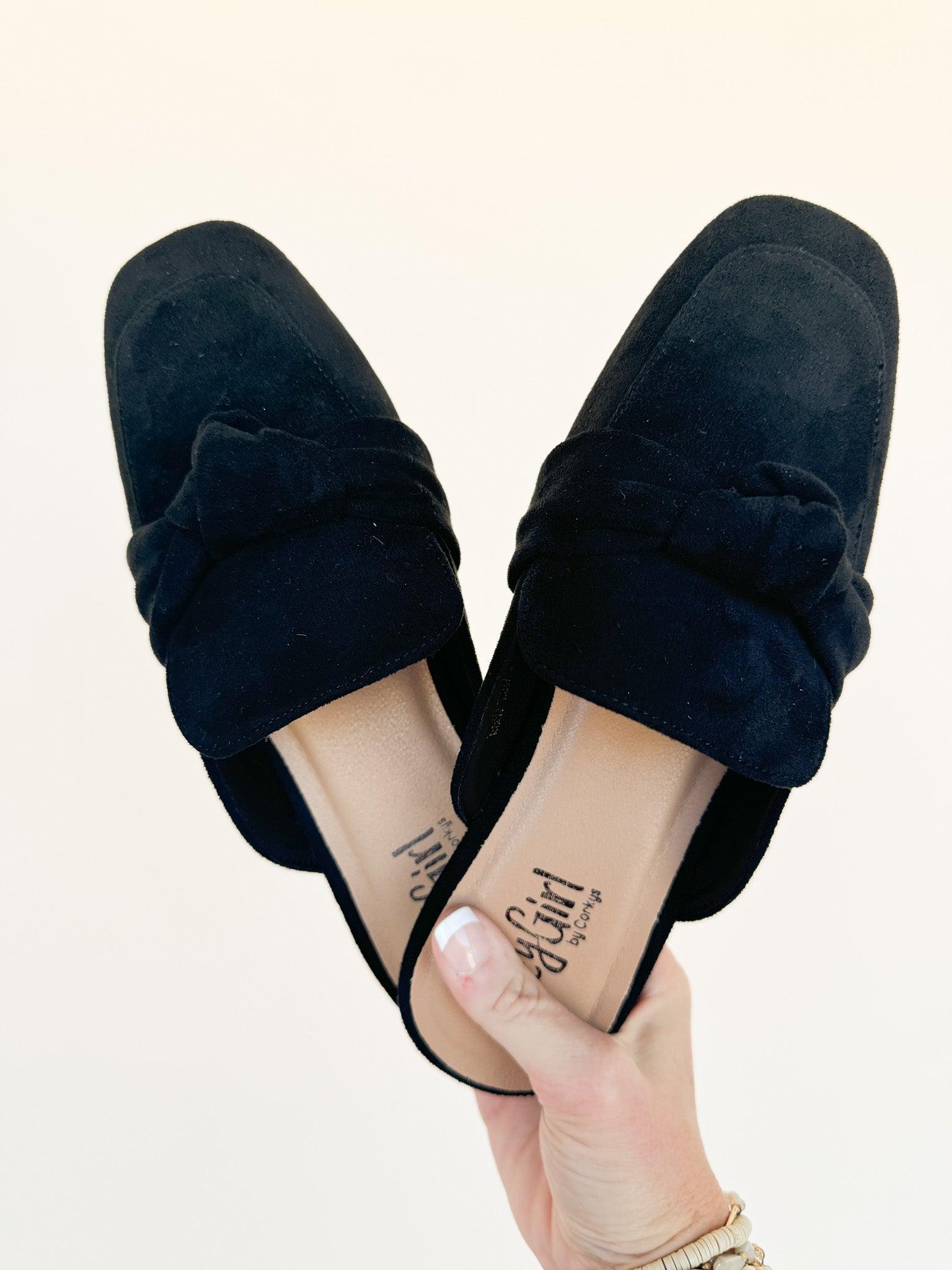 Daydream Knotted Mules - Black