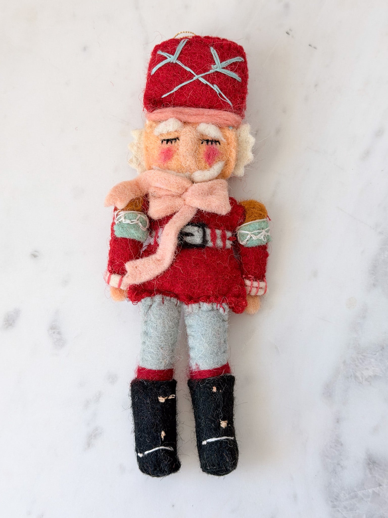 Nutcracker Noel Beaded Ornament