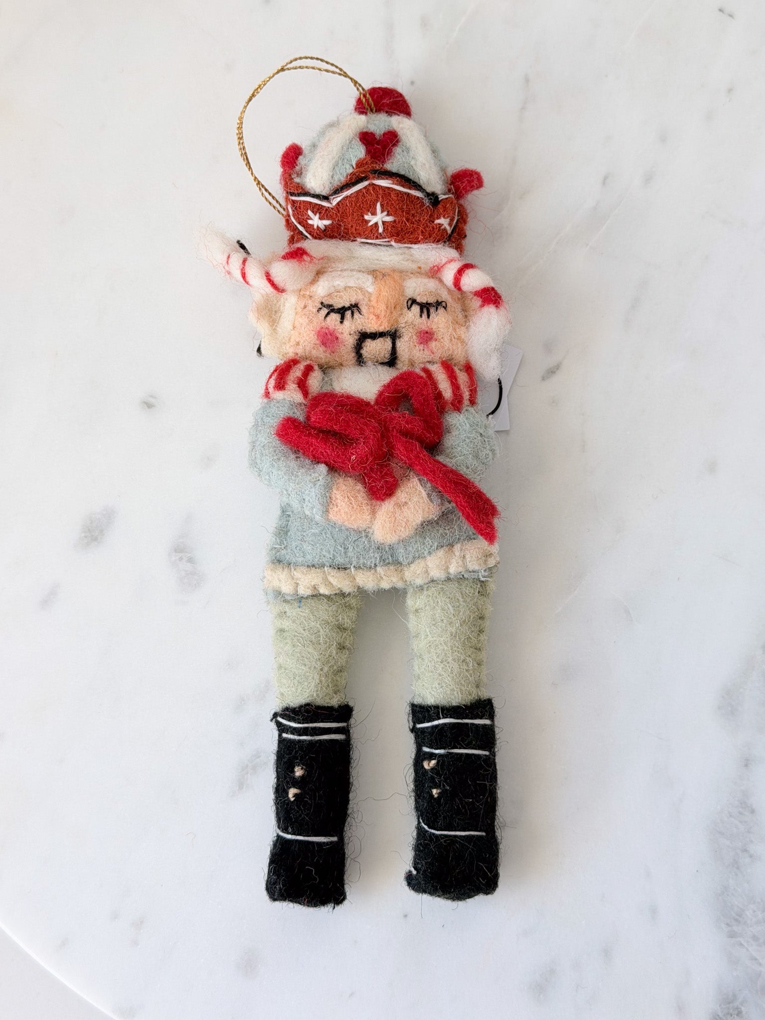 Nutcracker Noel Beaded Ornament