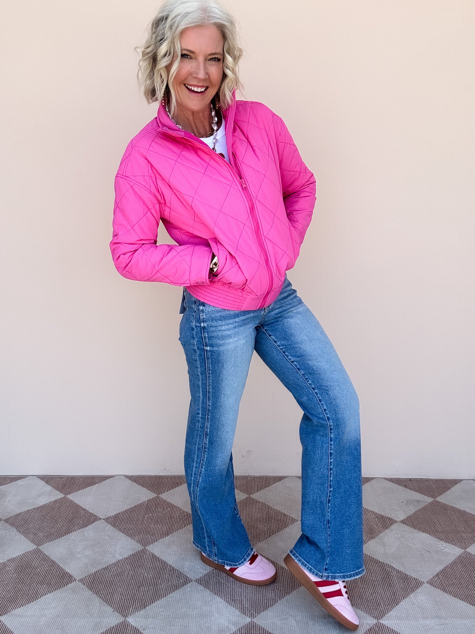 Two Step Flare Jeans