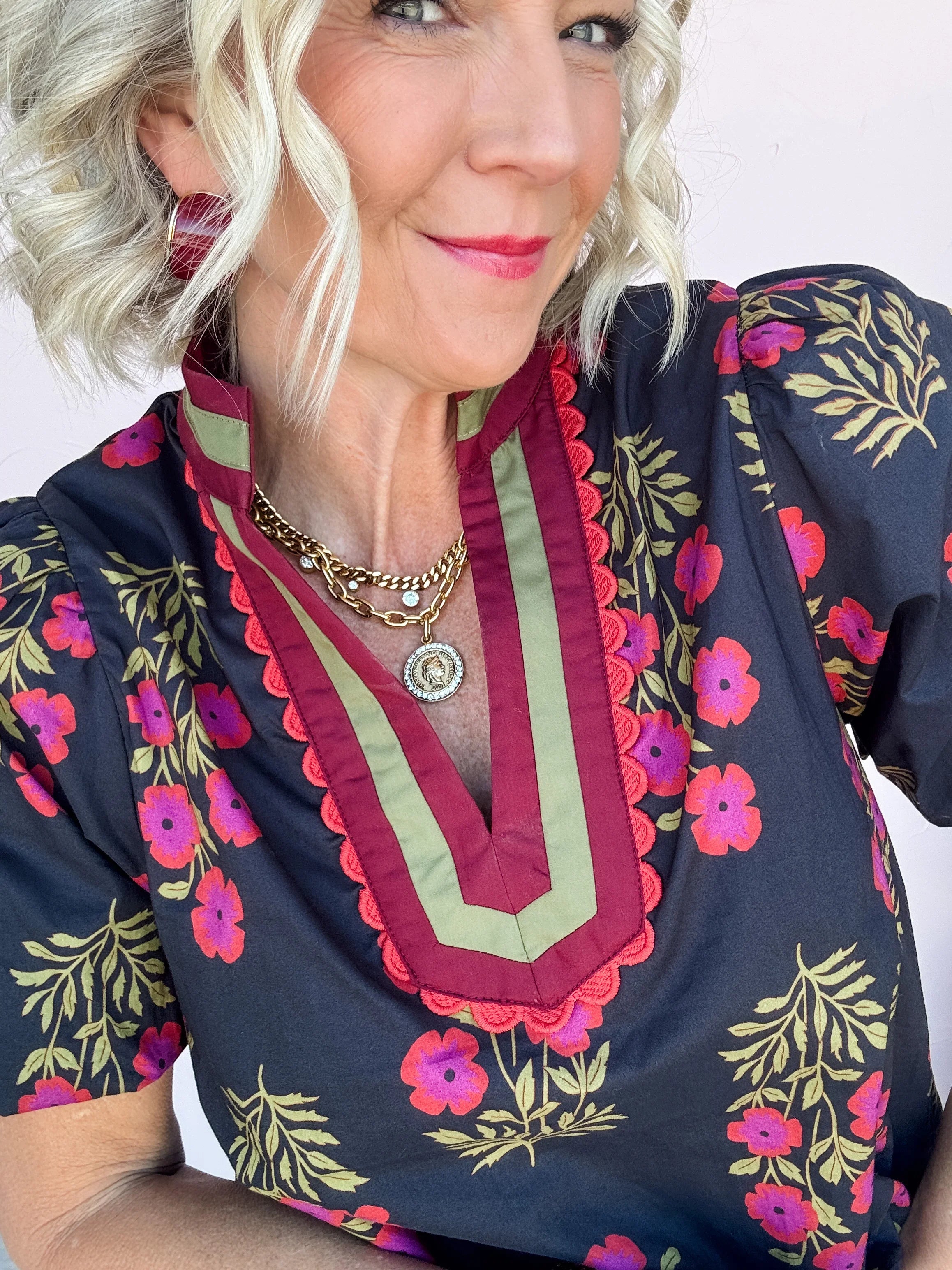 Bold Intentions Floral Top