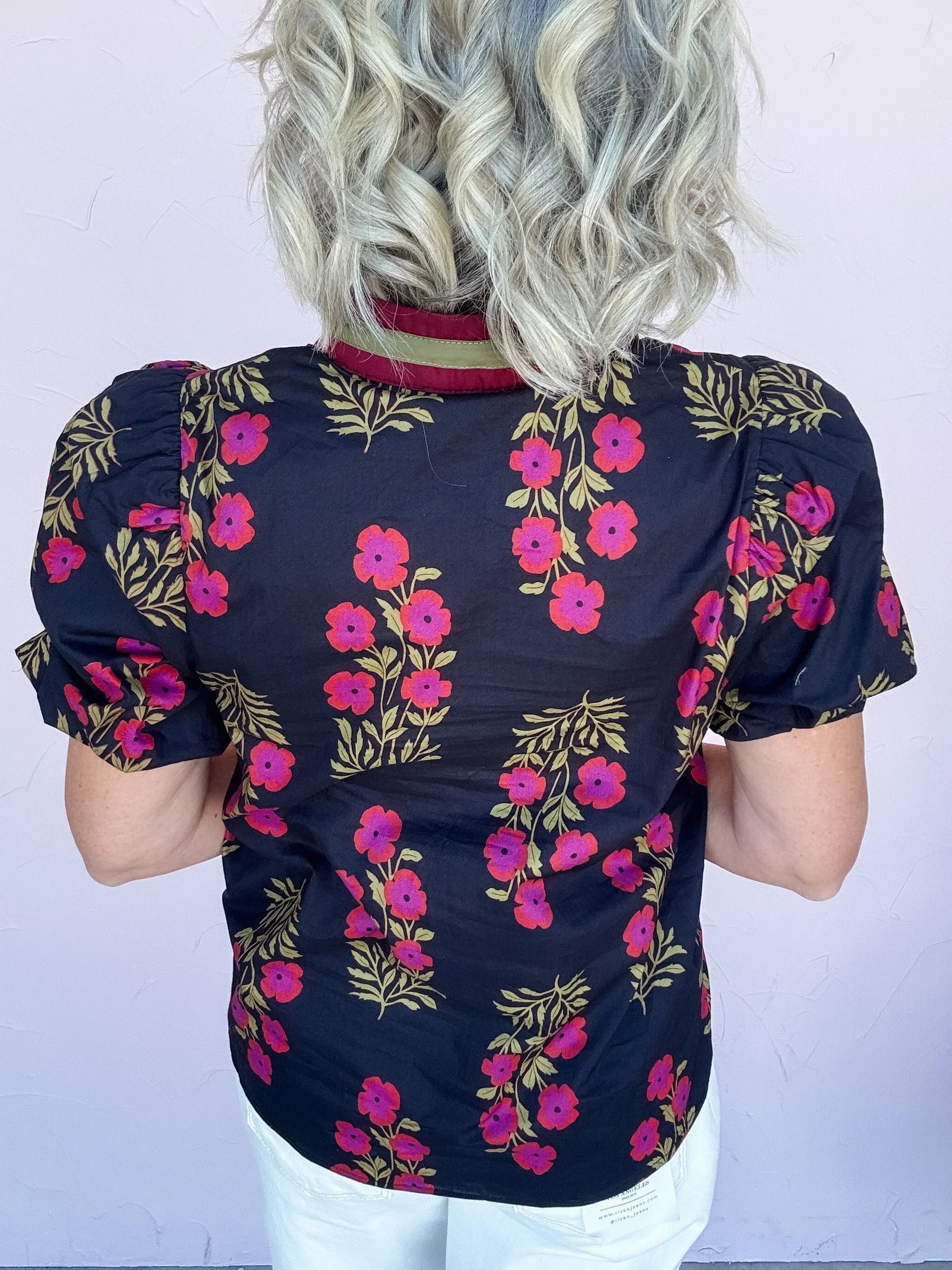 Bold Intentions Floral Top