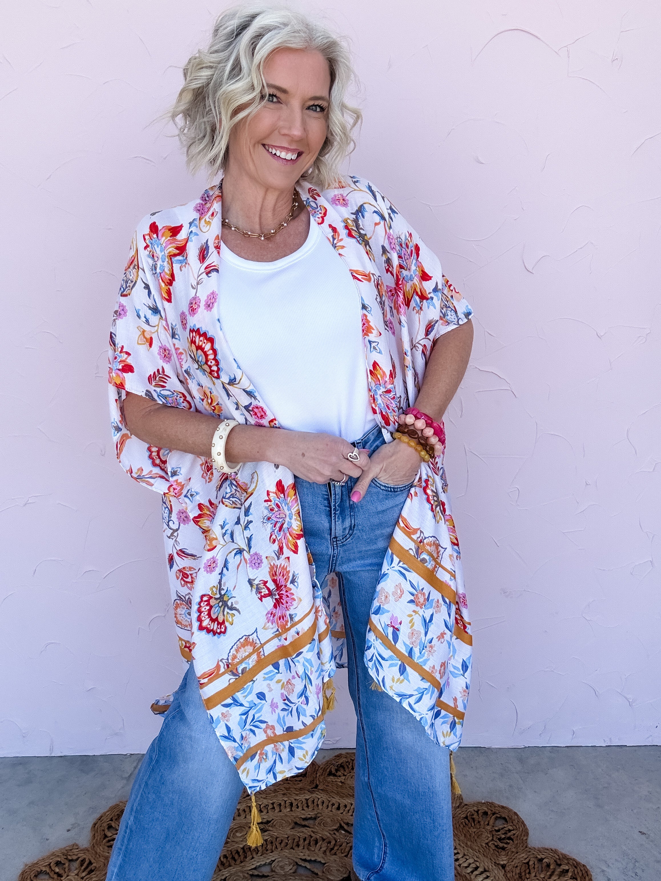 Golden Meadow Kimono