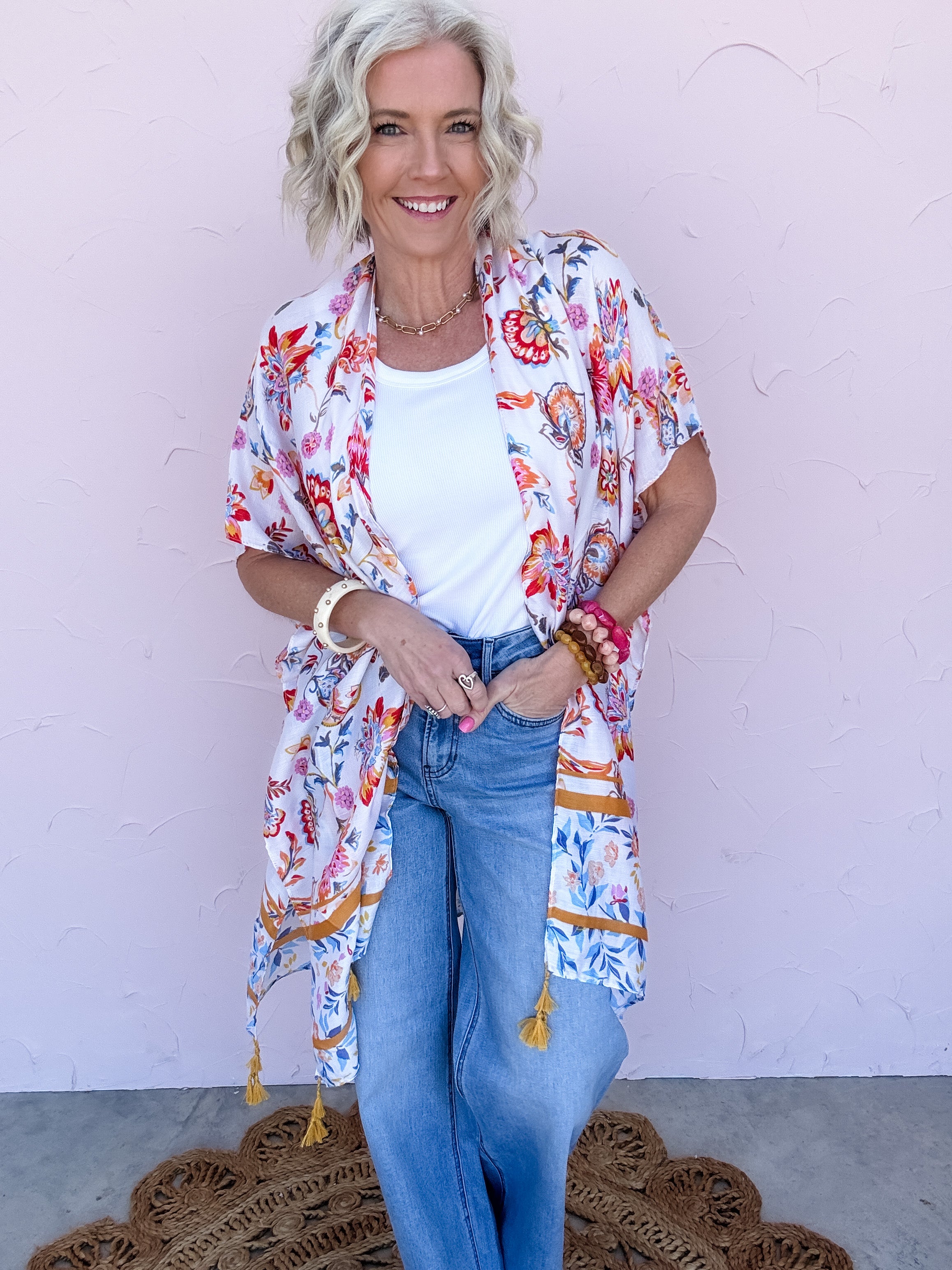 Golden Meadow Kimono