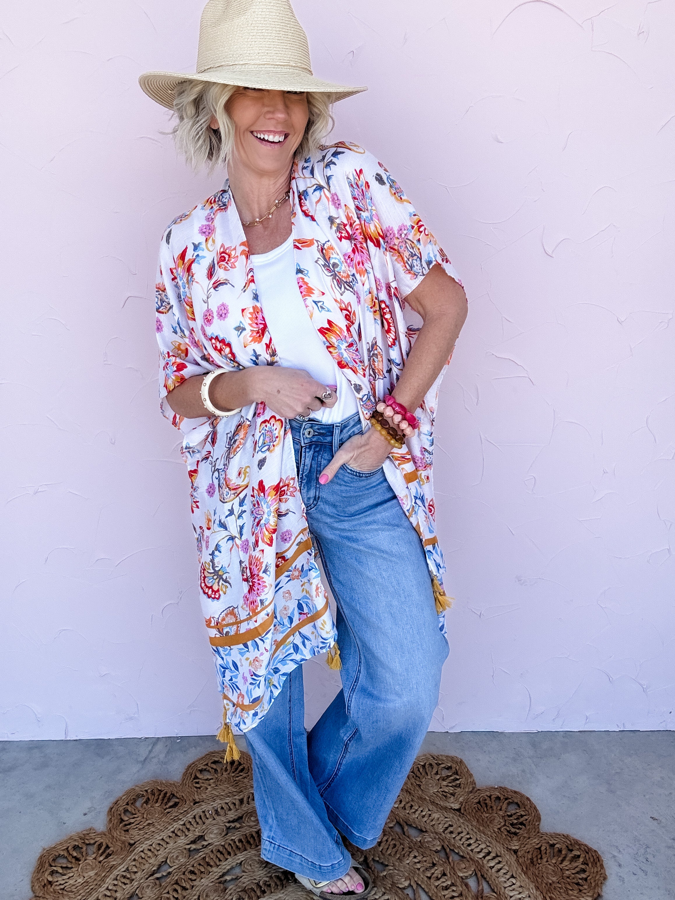 Golden Meadow Kimono