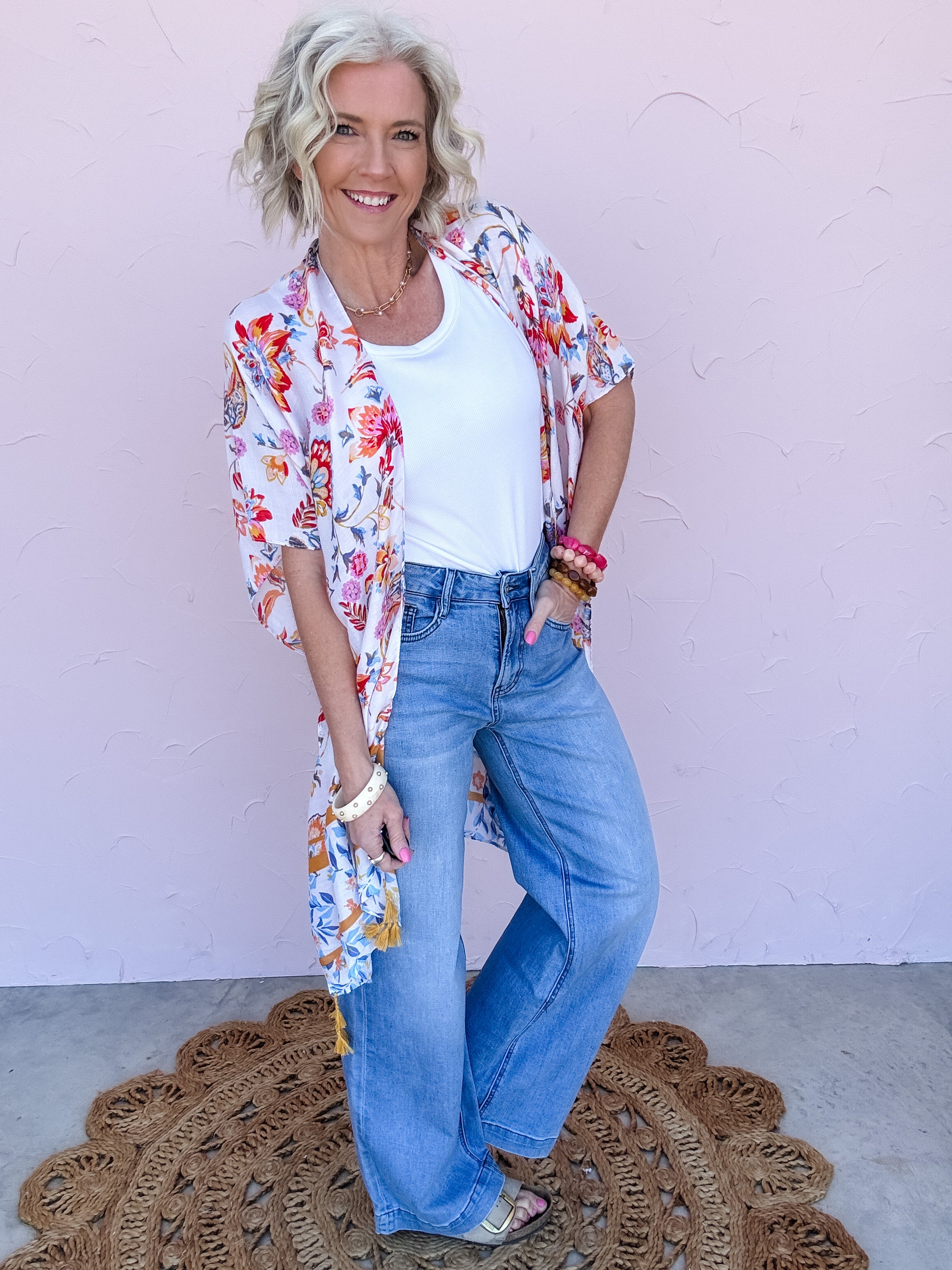 Golden Meadow Kimono