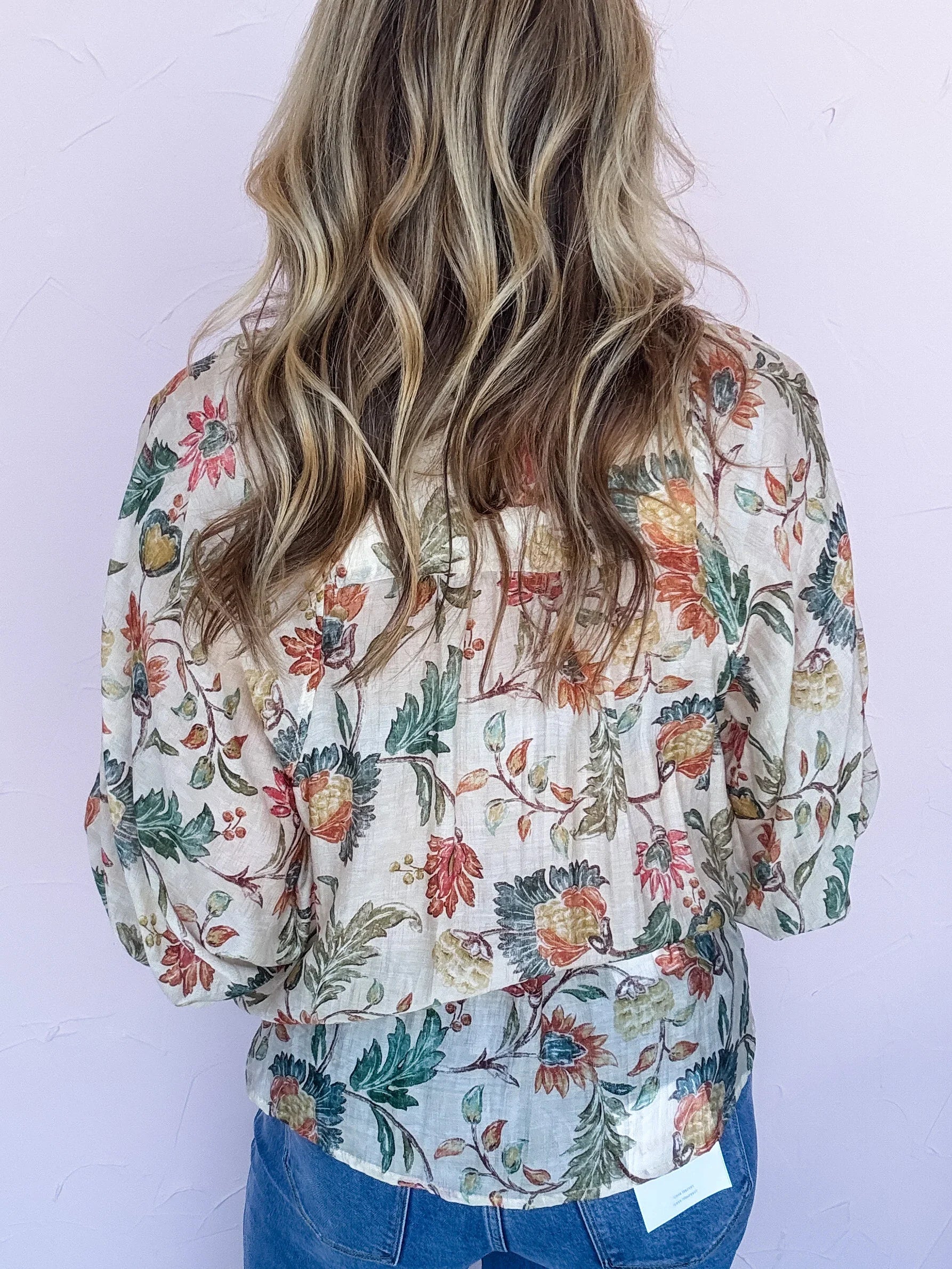 Windsong Floral Top