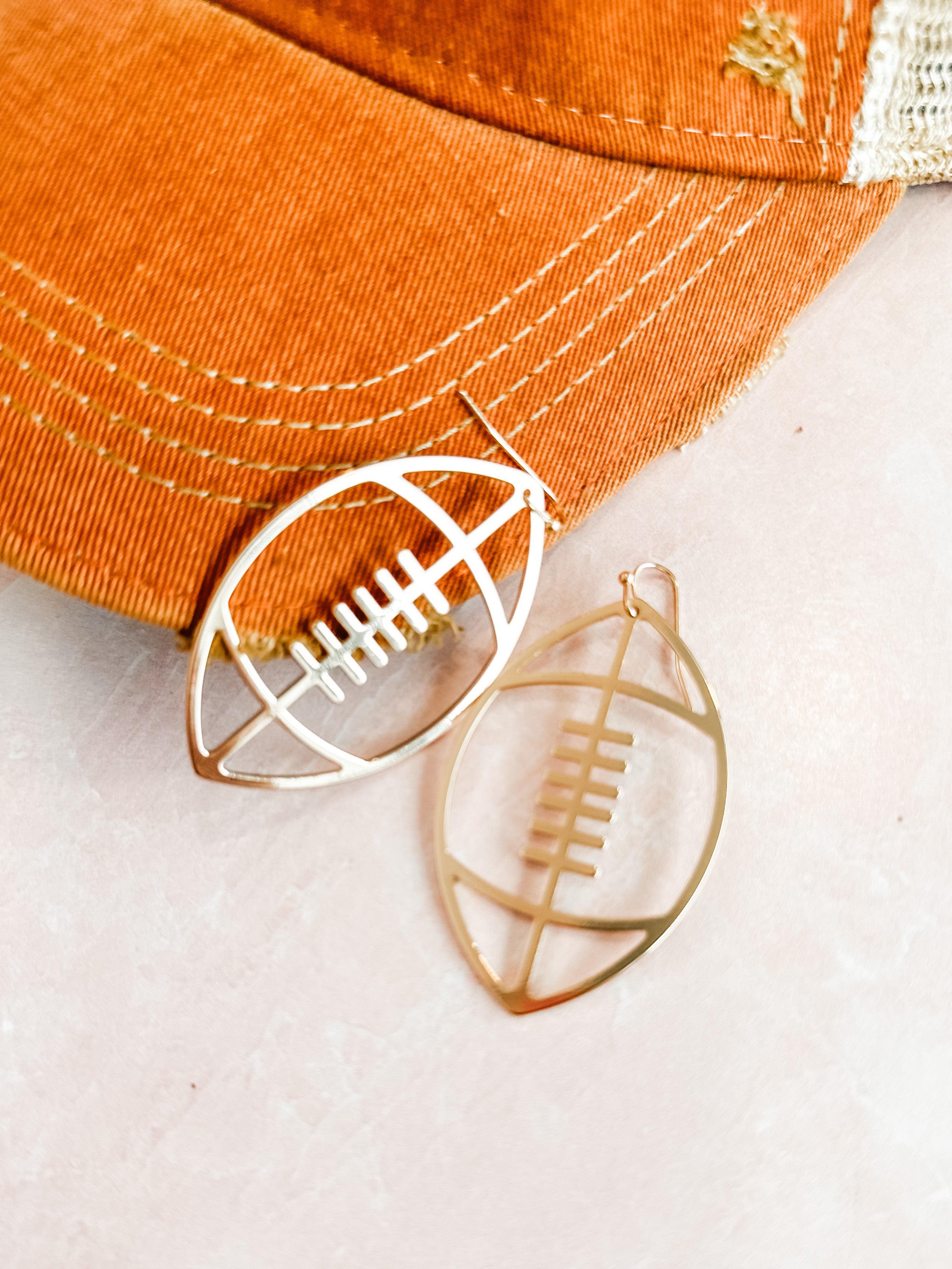 Touchdown Football Earrings