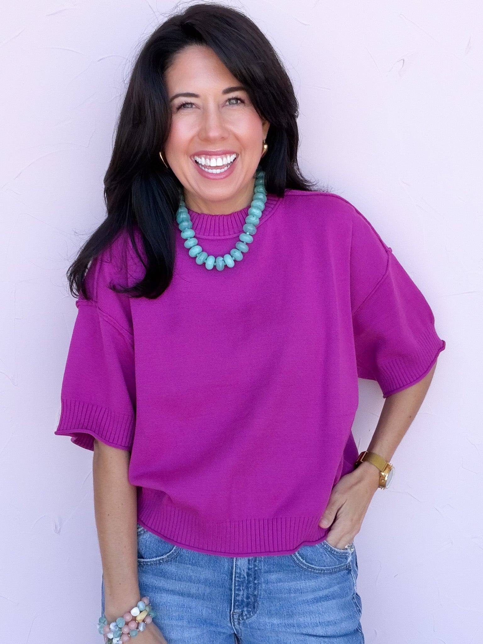 Berry Festive Top