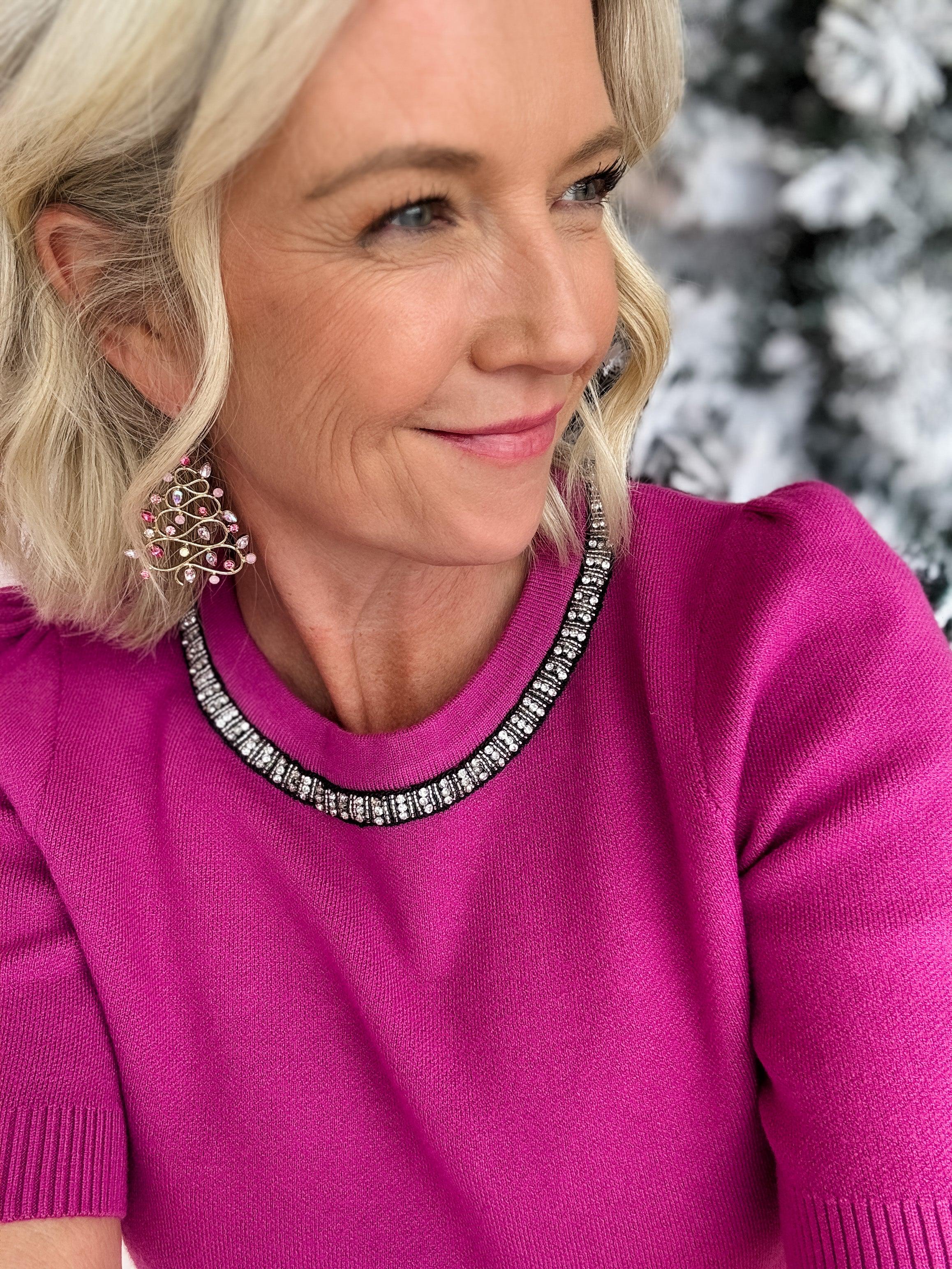 Midnight Jewel Sweater