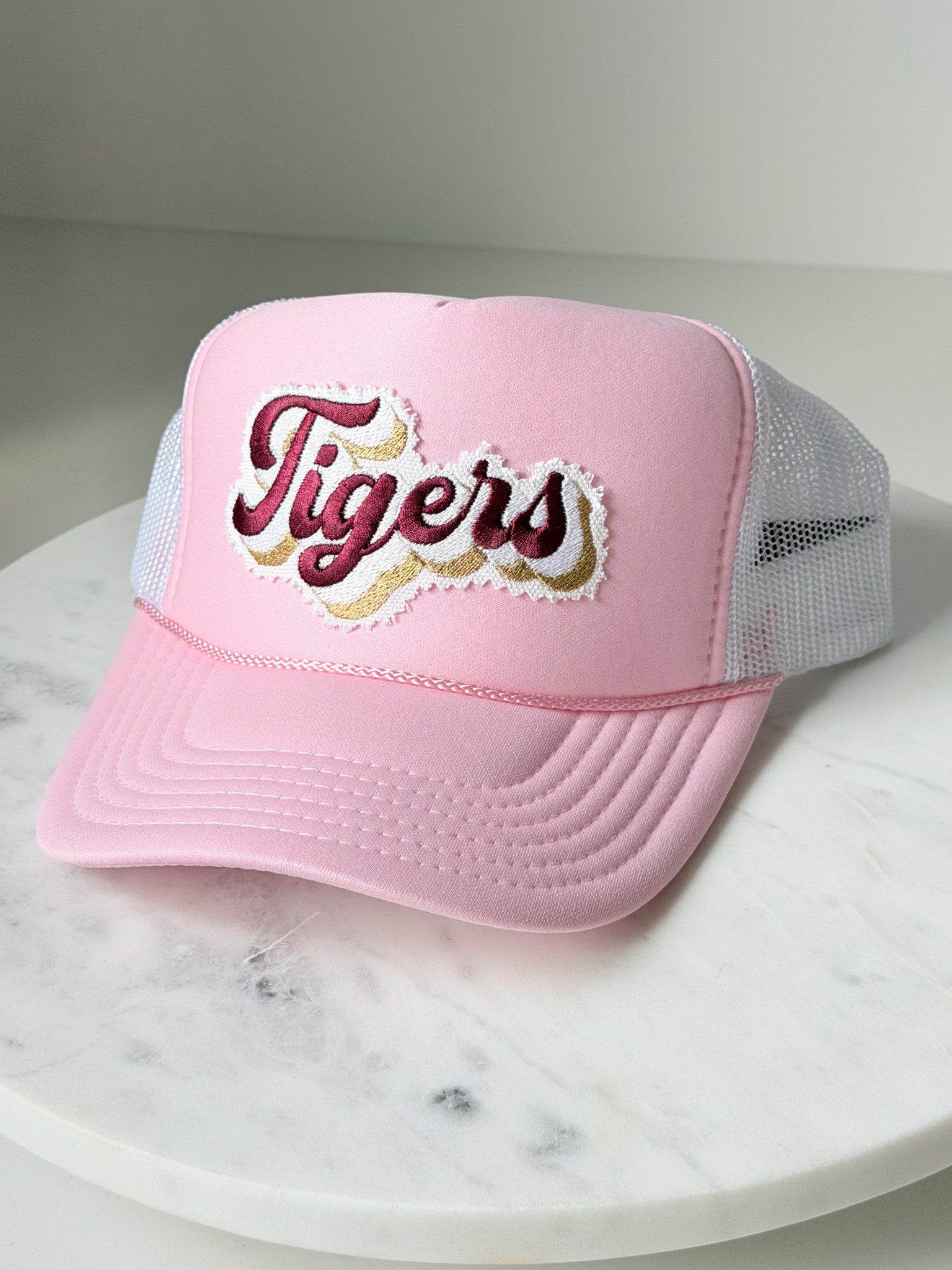 Tiger Spirit Pink Trucker