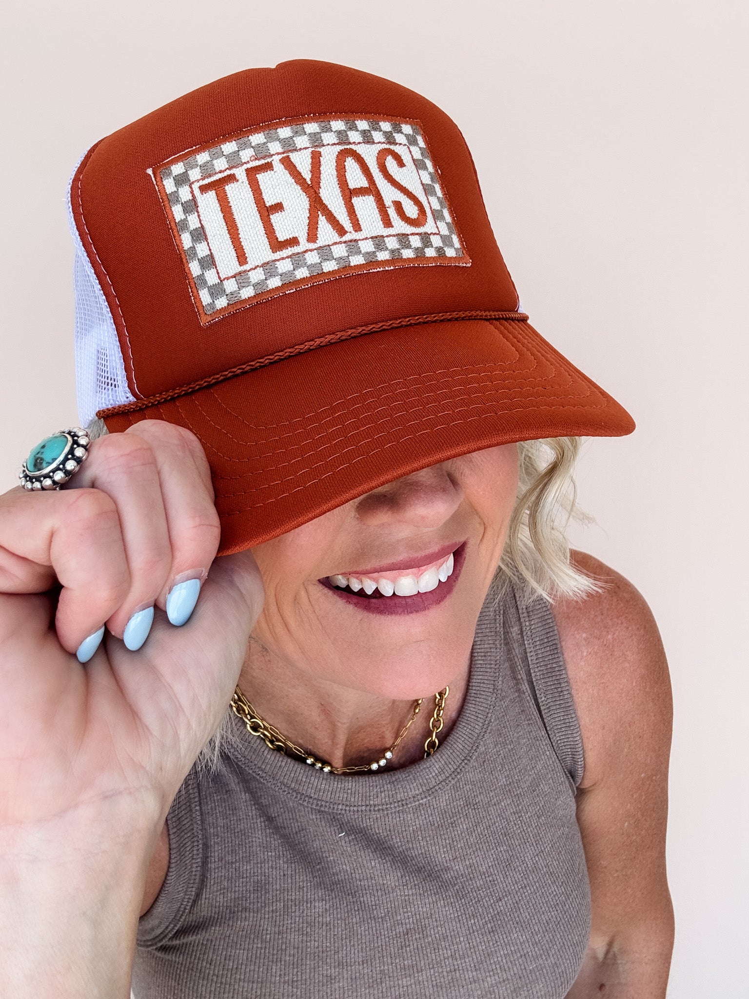 Texas Pride Burnt Orange Trucker