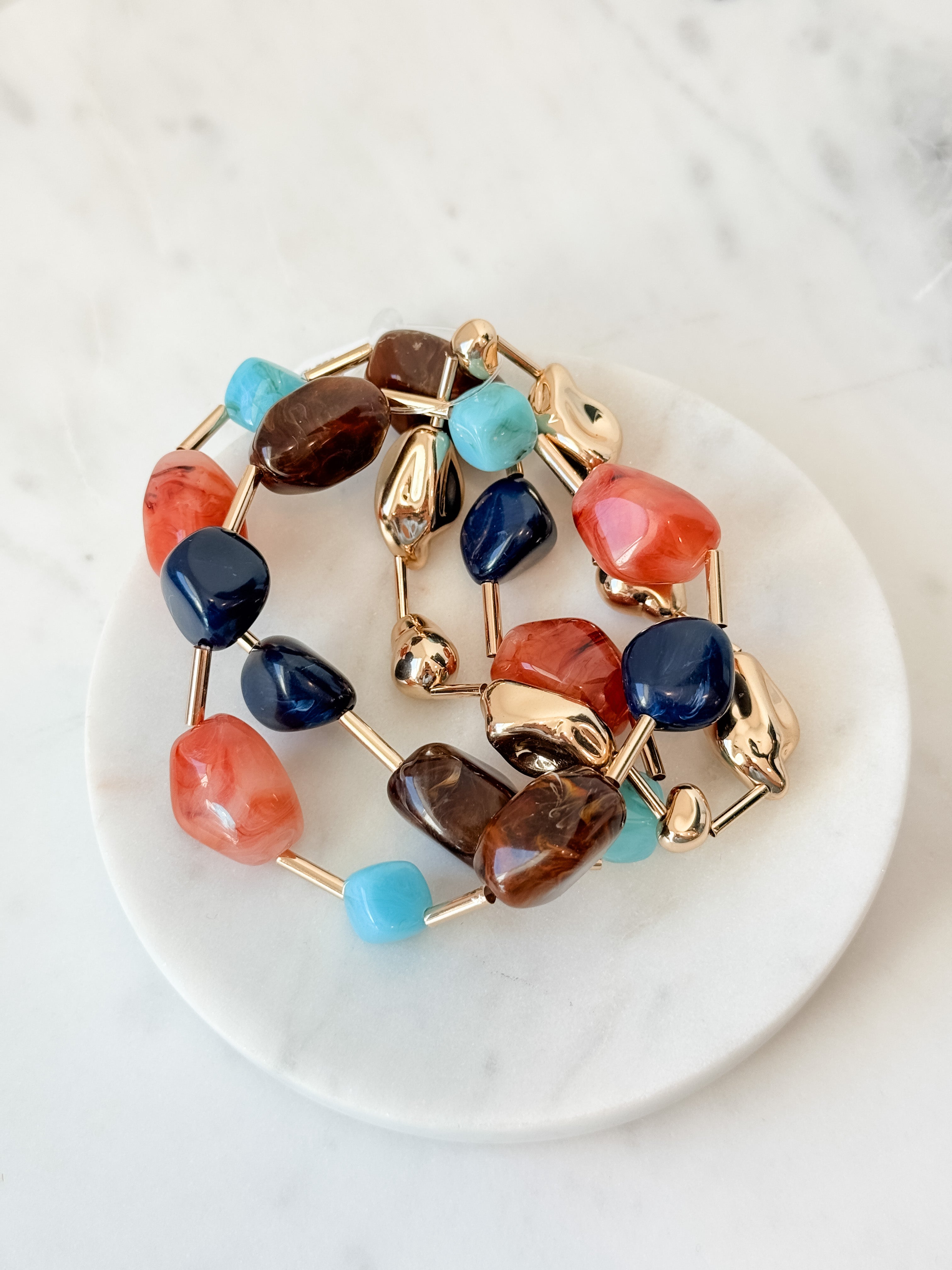 Gemstone Glow Bracelet Set
