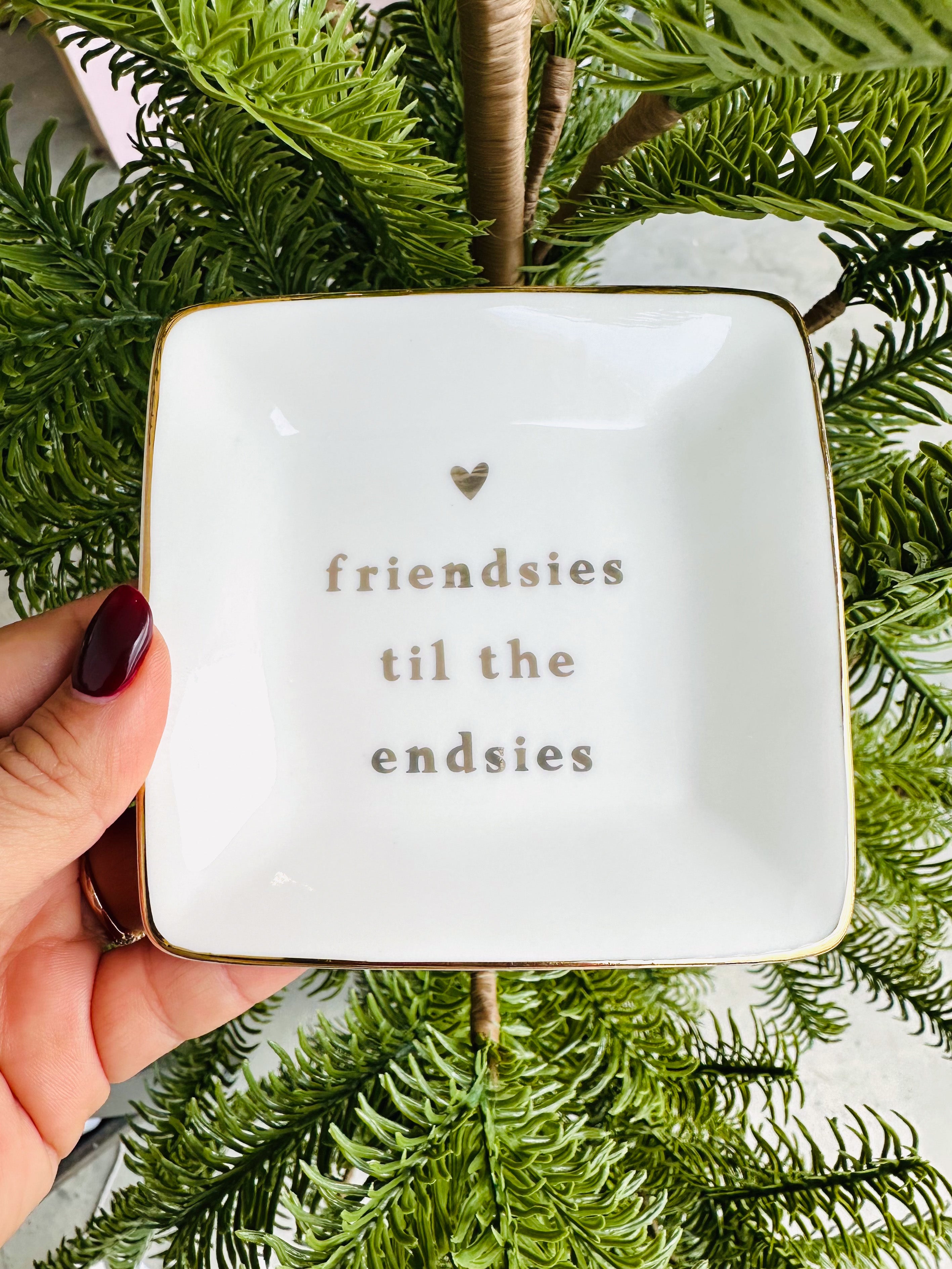 Sweet Sentiments Trinket Dish