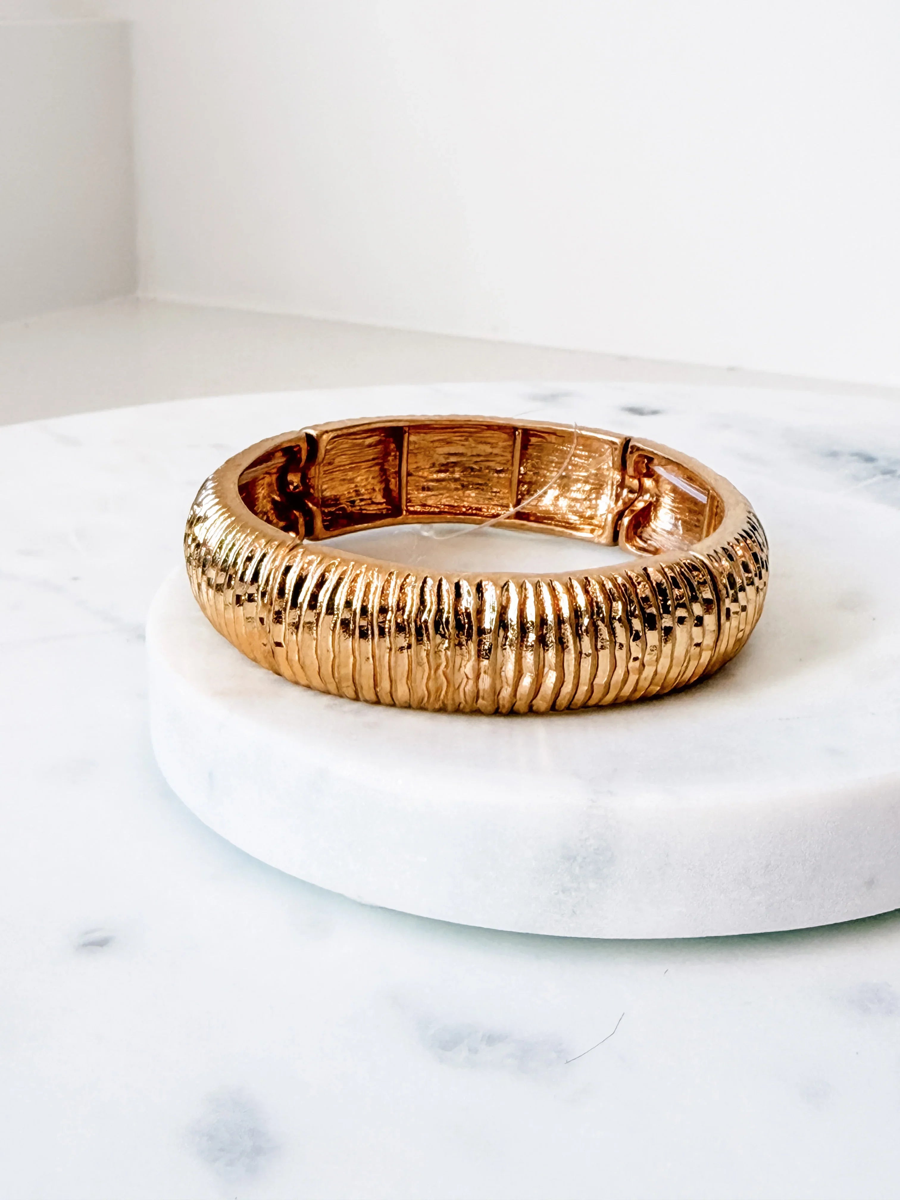 Golden Groove Bracelet