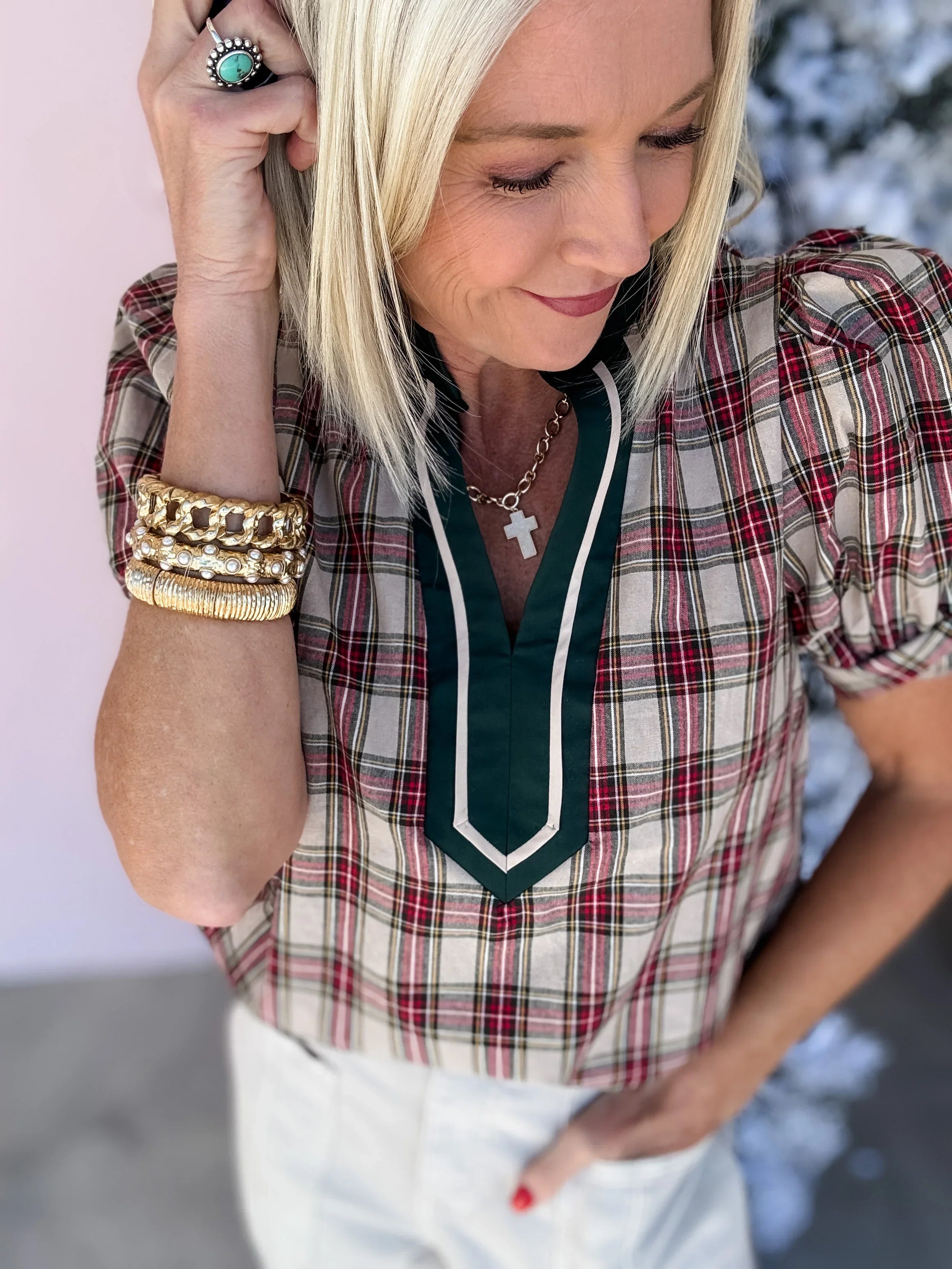 Golden Groove Bracelet