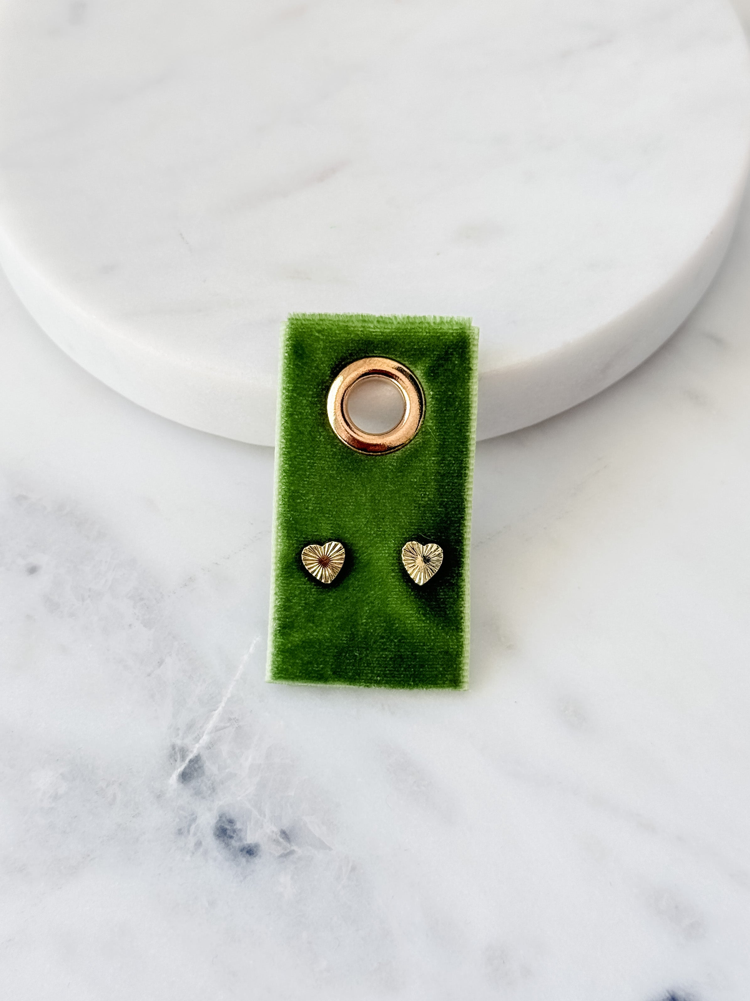 Heart Burst Stud Earrings