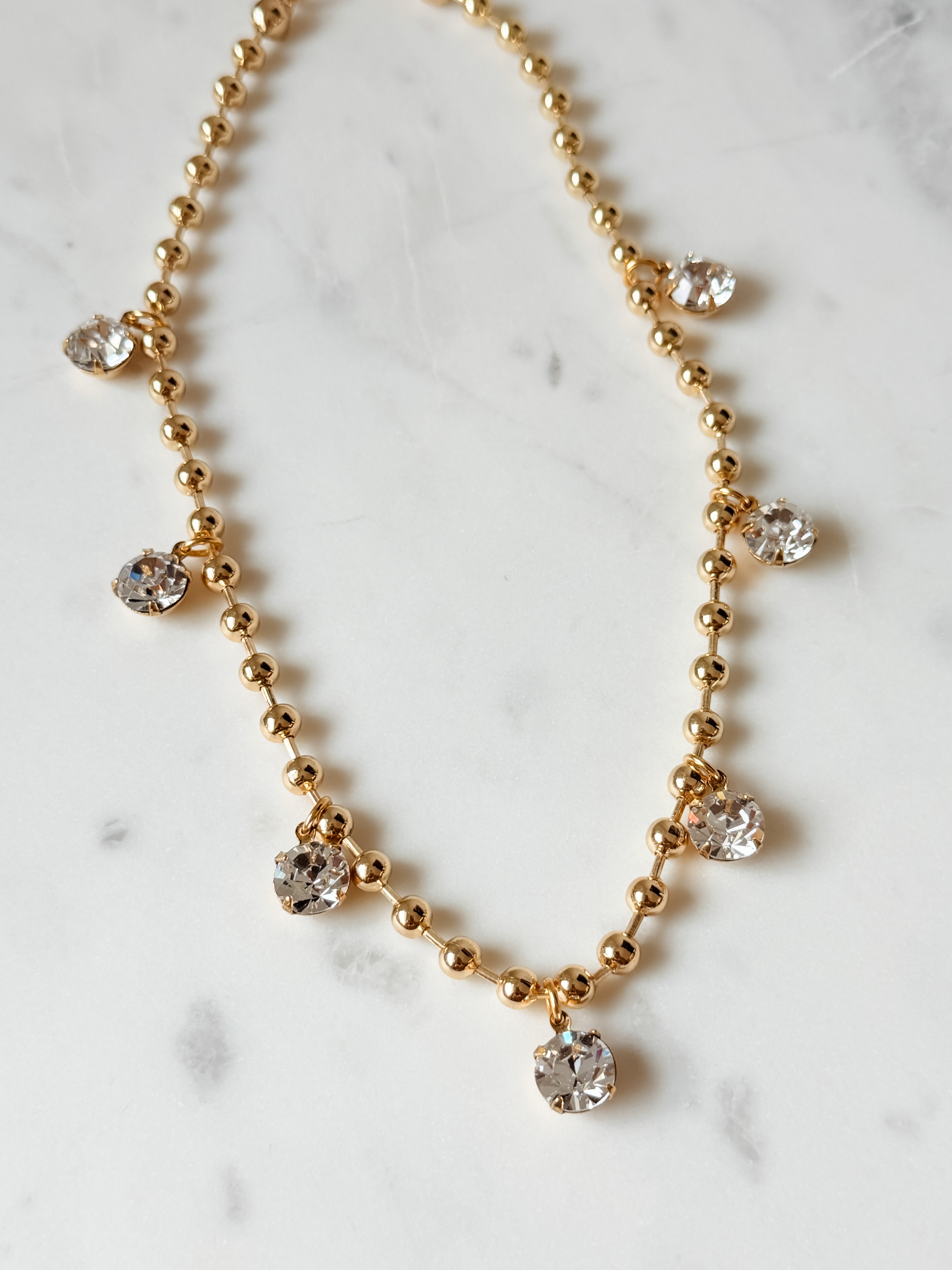YOCHI | Glitz Drop Necklace