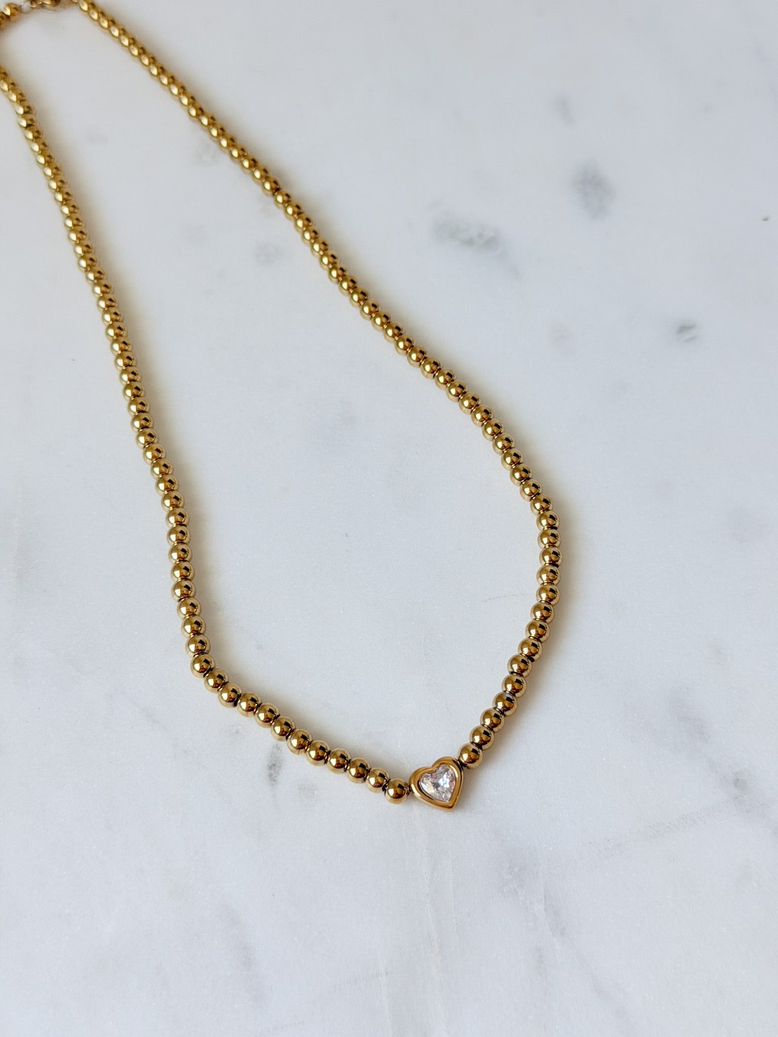 Little Heart Necklace | Gold