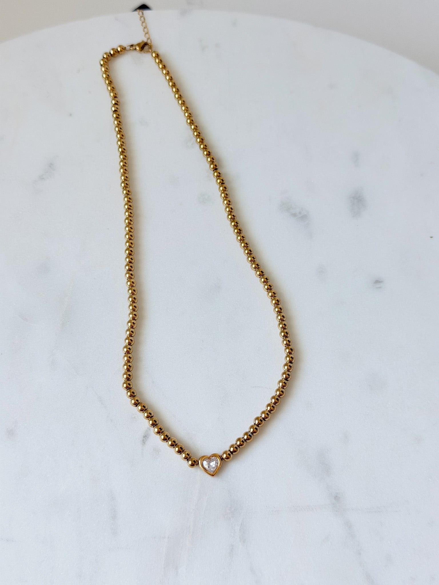 Little Heart Necklace | Gold