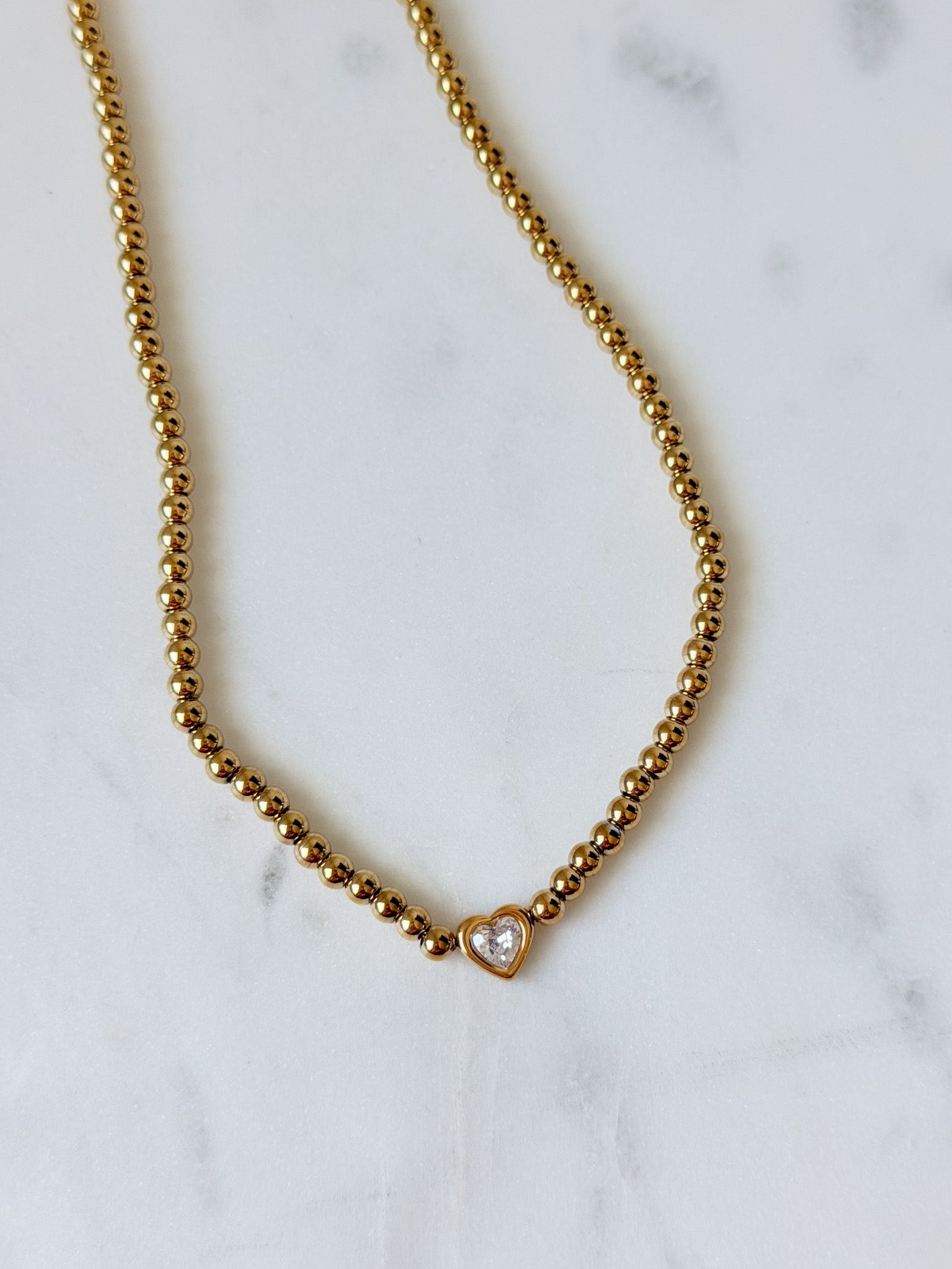 Little Heart Necklace | Gold