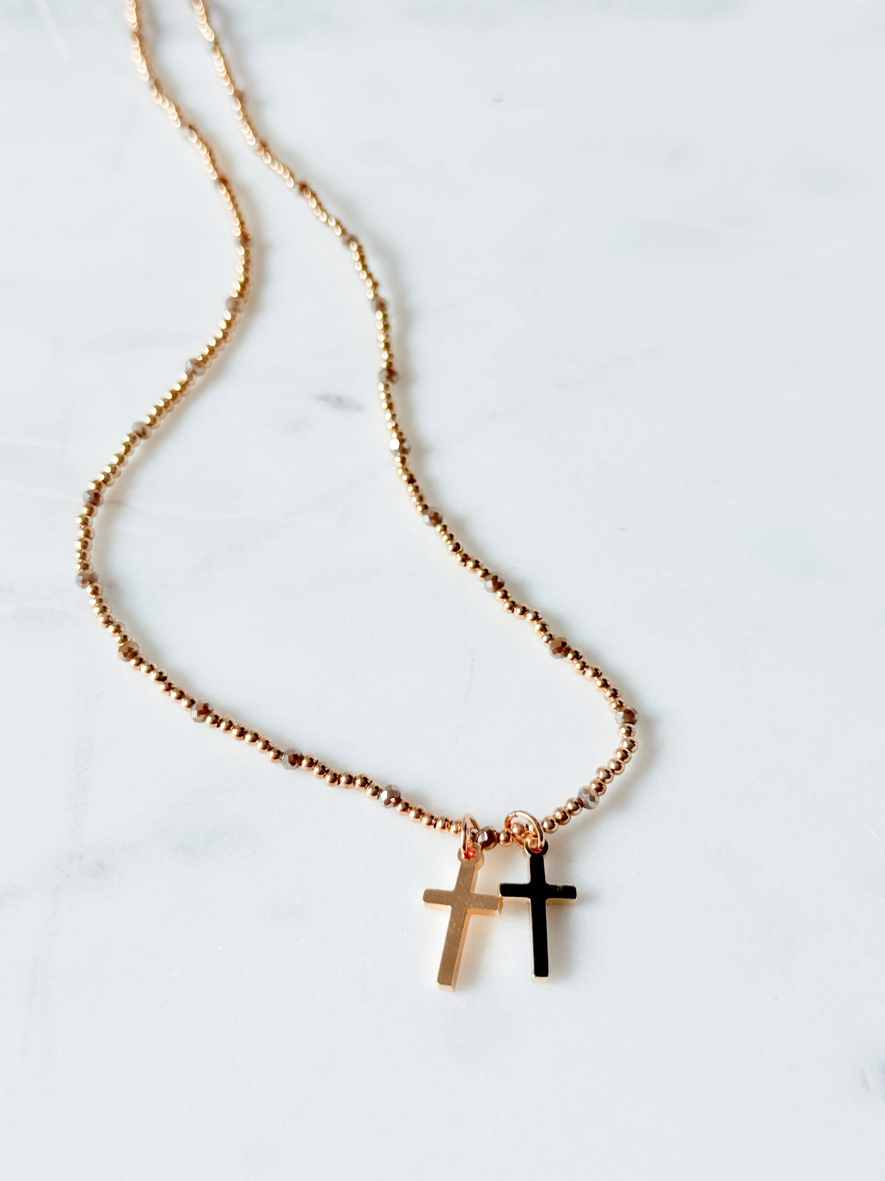 Cade Cross Necklace