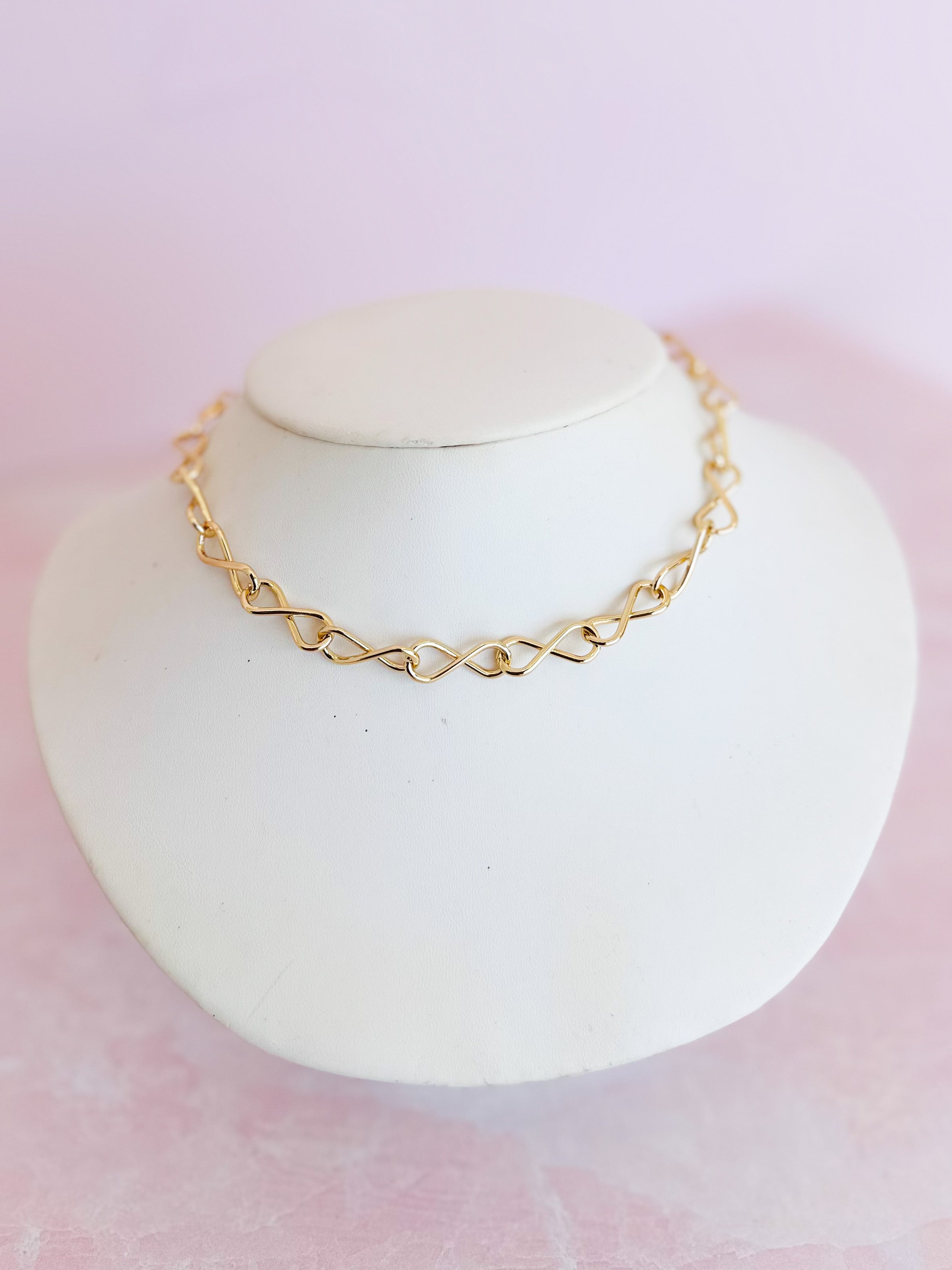 Infinity Loop Toggle Necklace