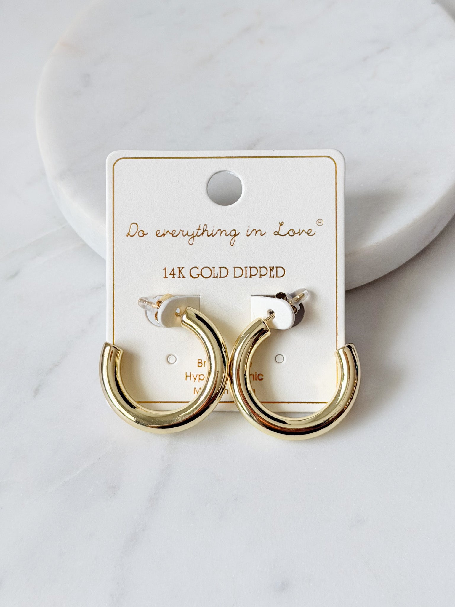 Bold Luxe Hoops