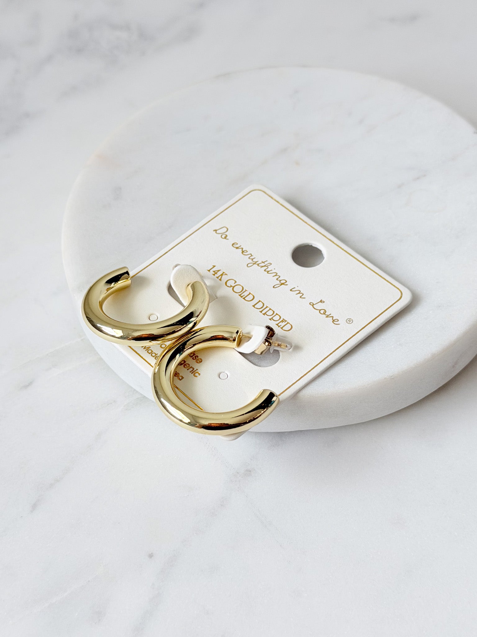 Bold Luxe Hoops