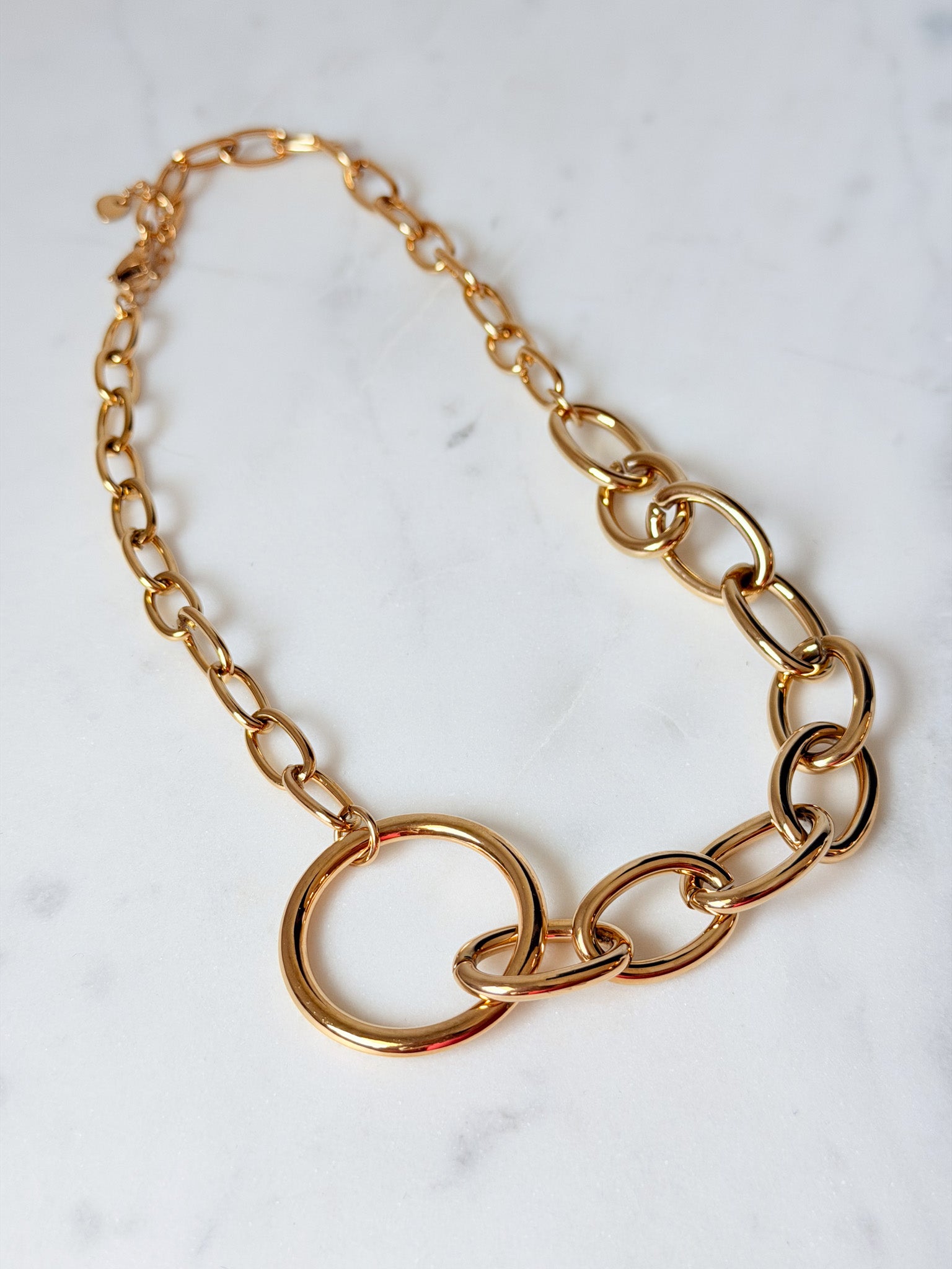 Circle Back Necklace