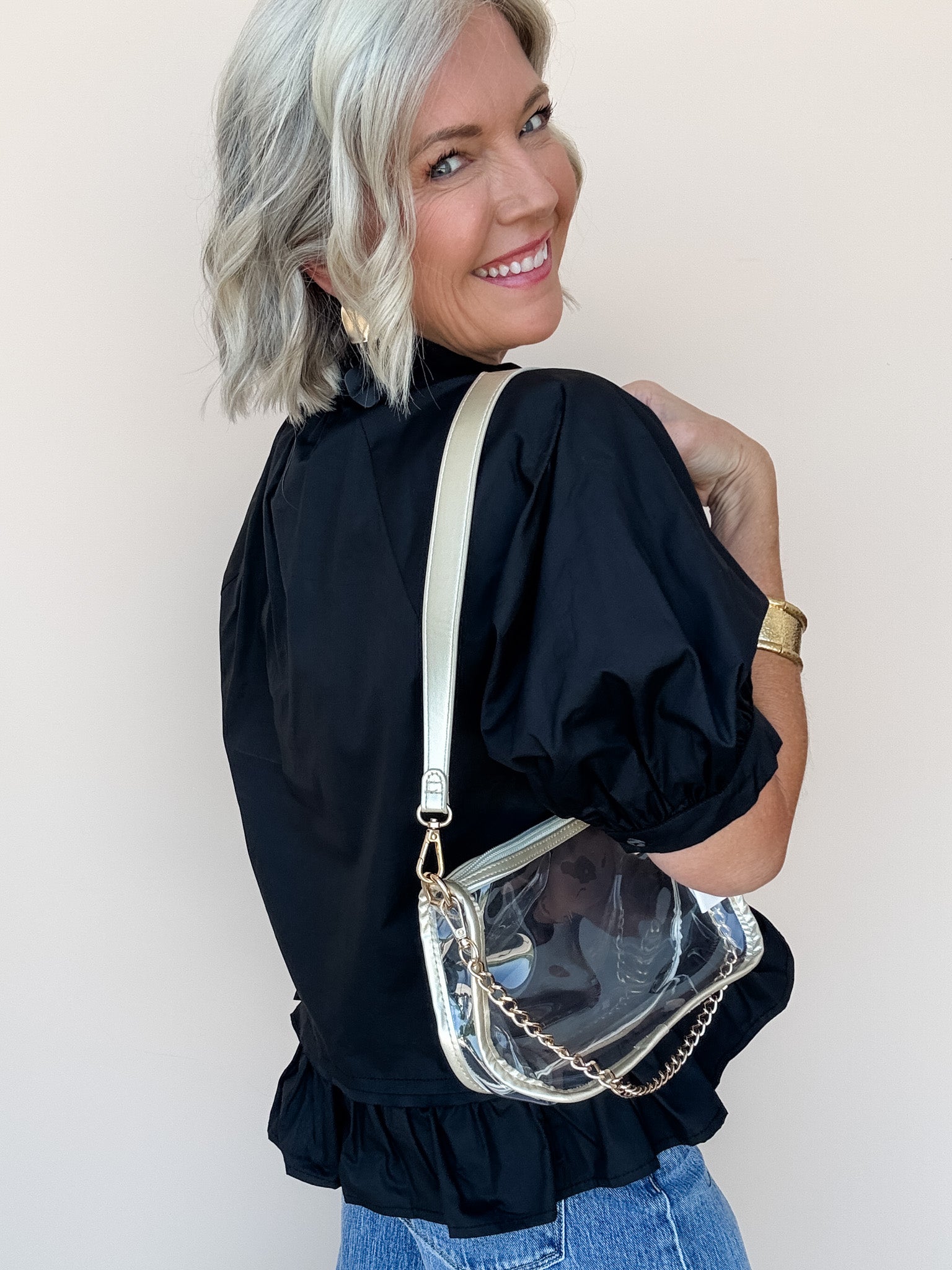 Front Row Bag | Gold