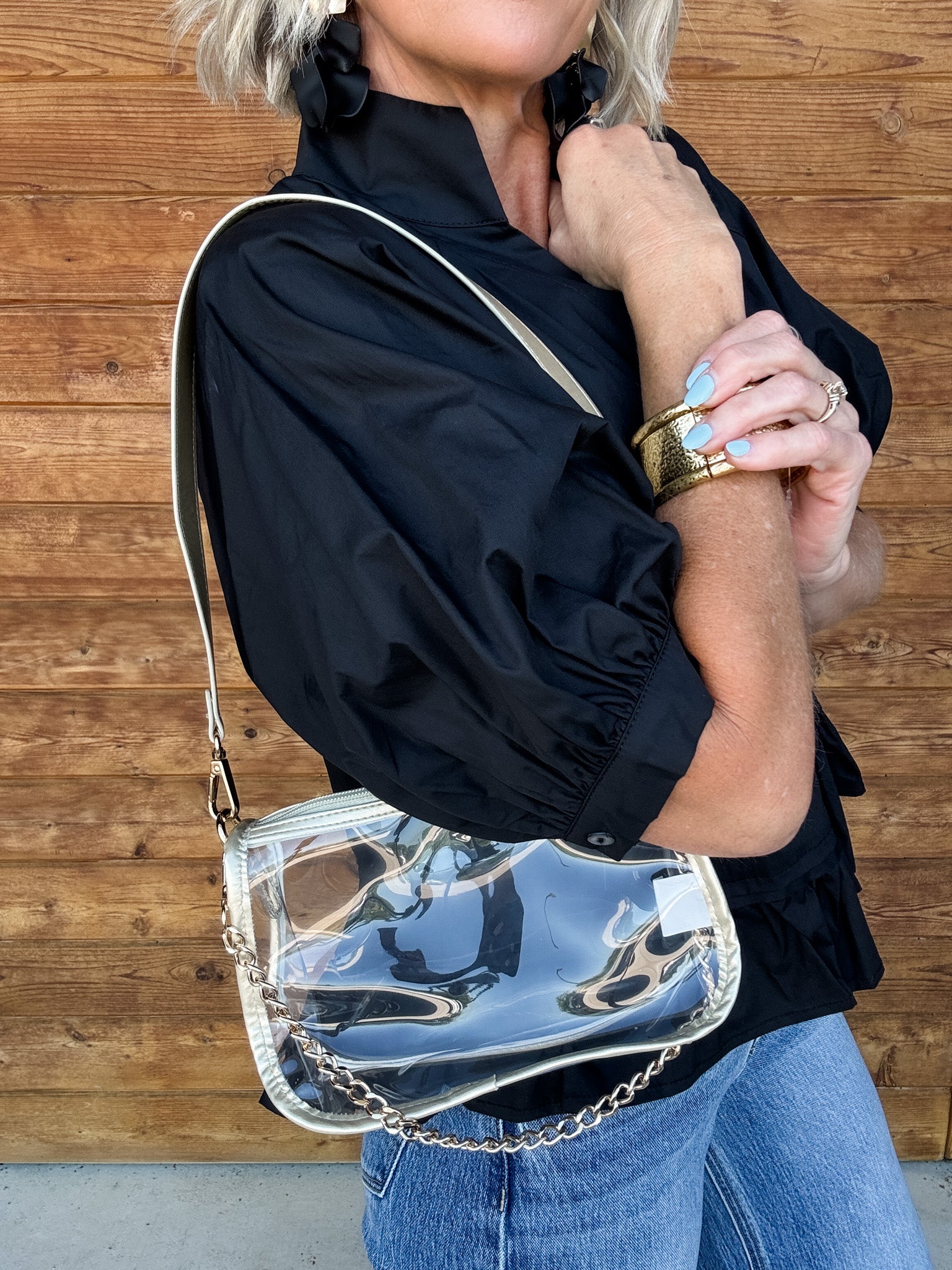 Front Row Bag | Gold