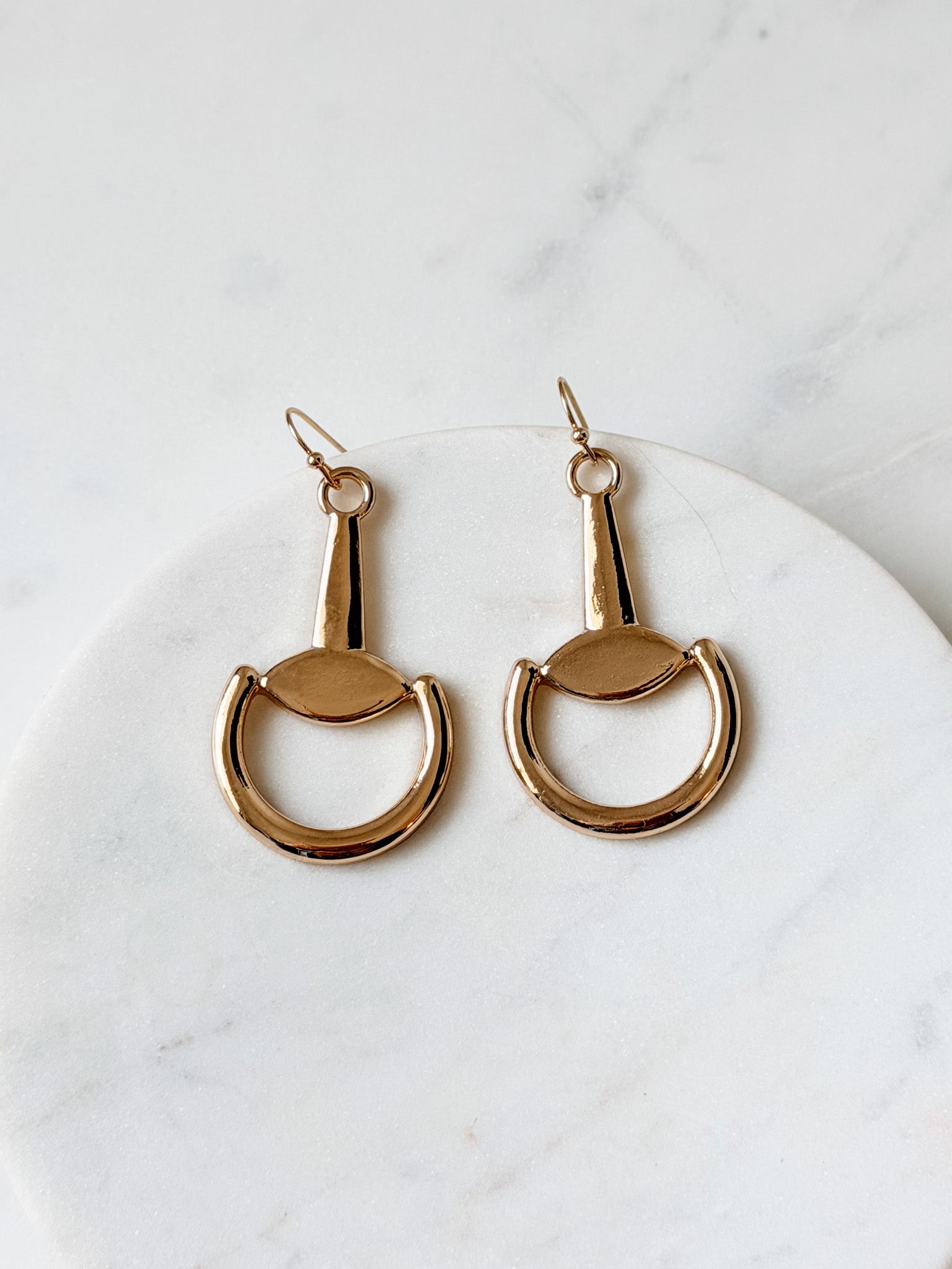 Juniper Horsebit Earrings