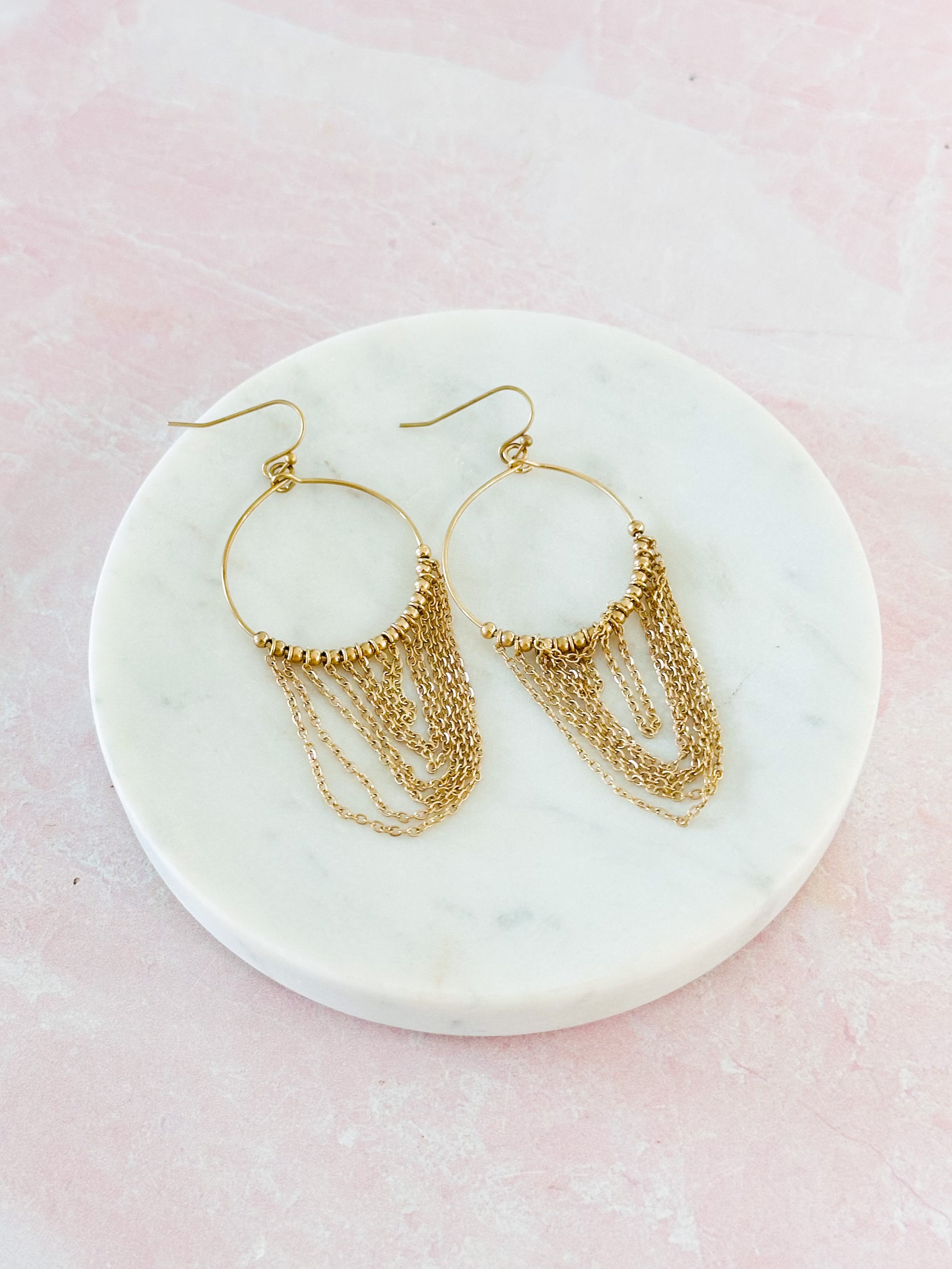 Liquid Drop Earrings