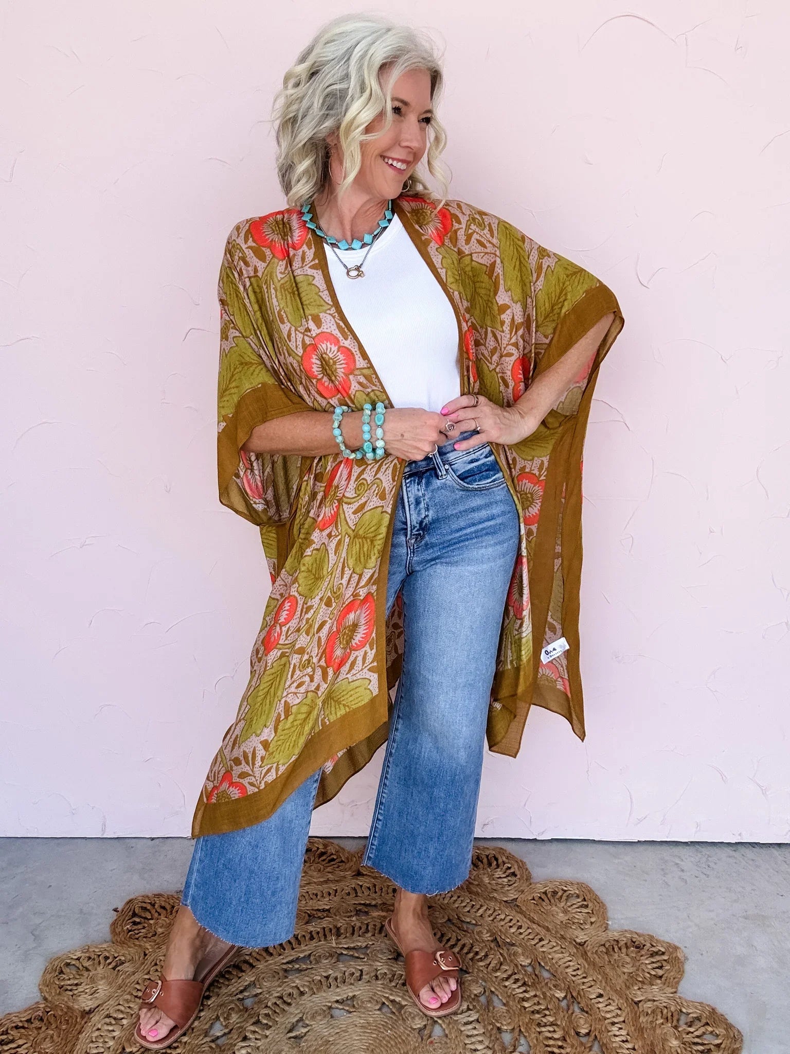 Marigold Market Kimono