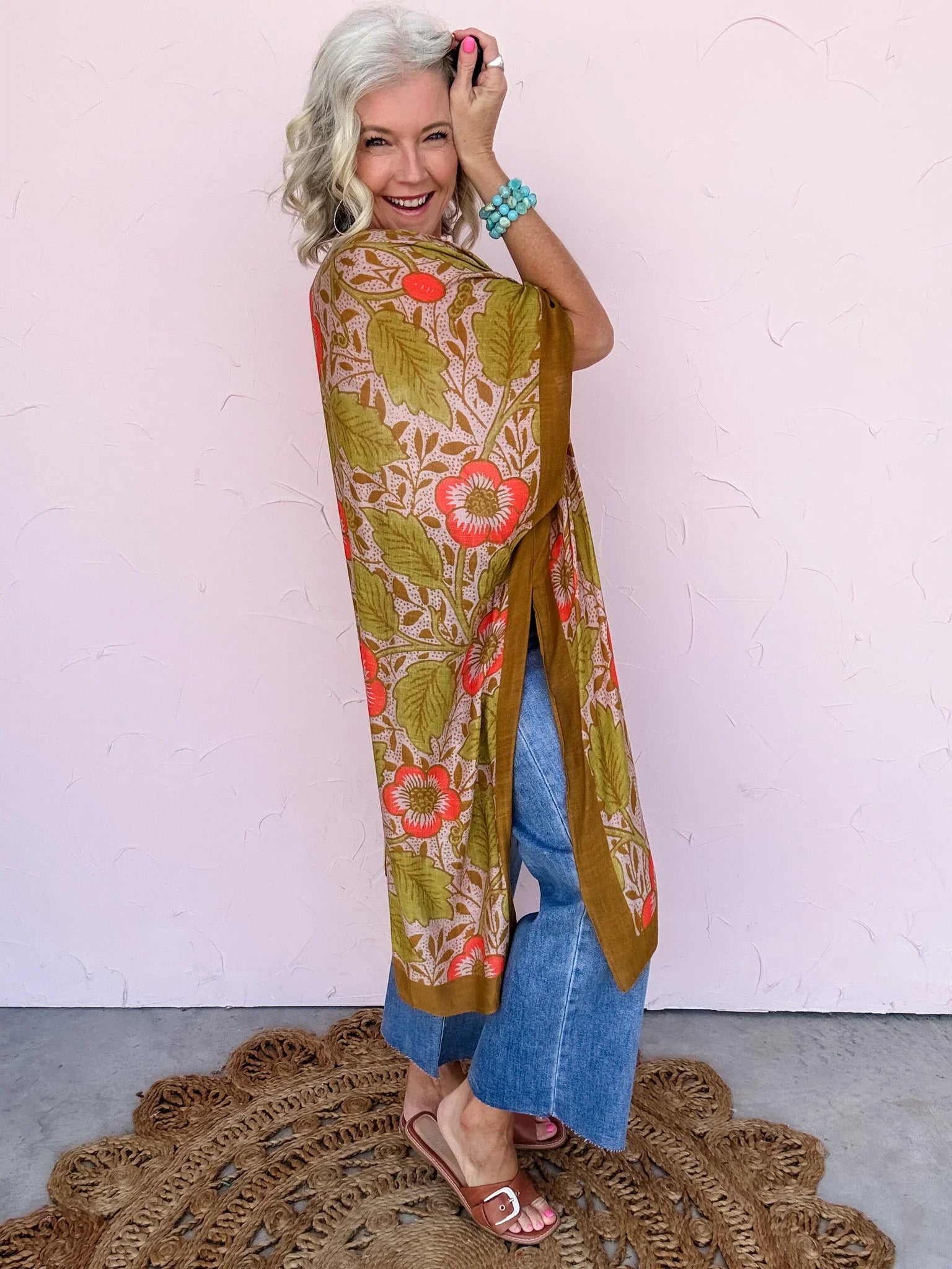 Marigold Market Kimono