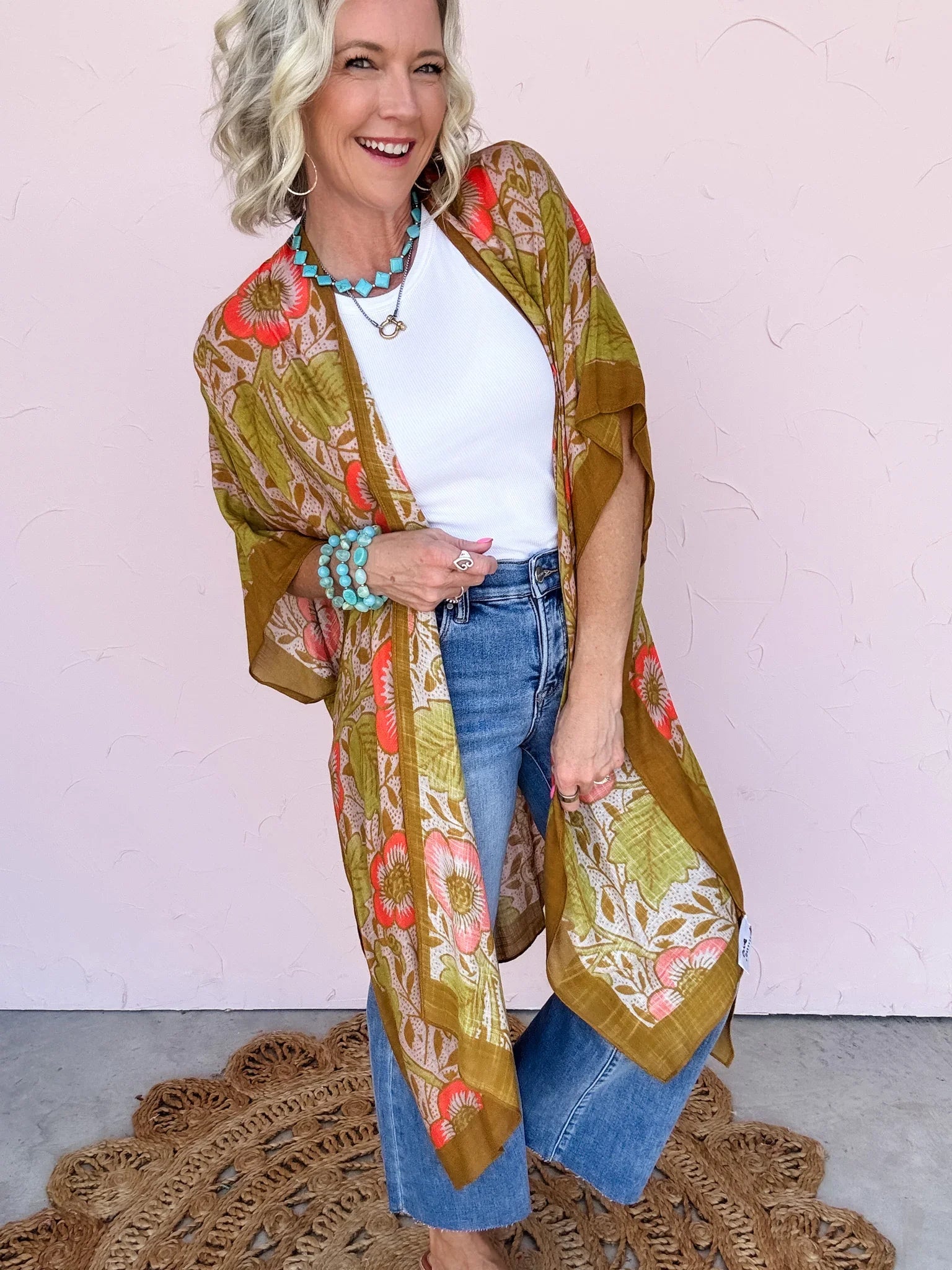 Marigold Market Kimono
