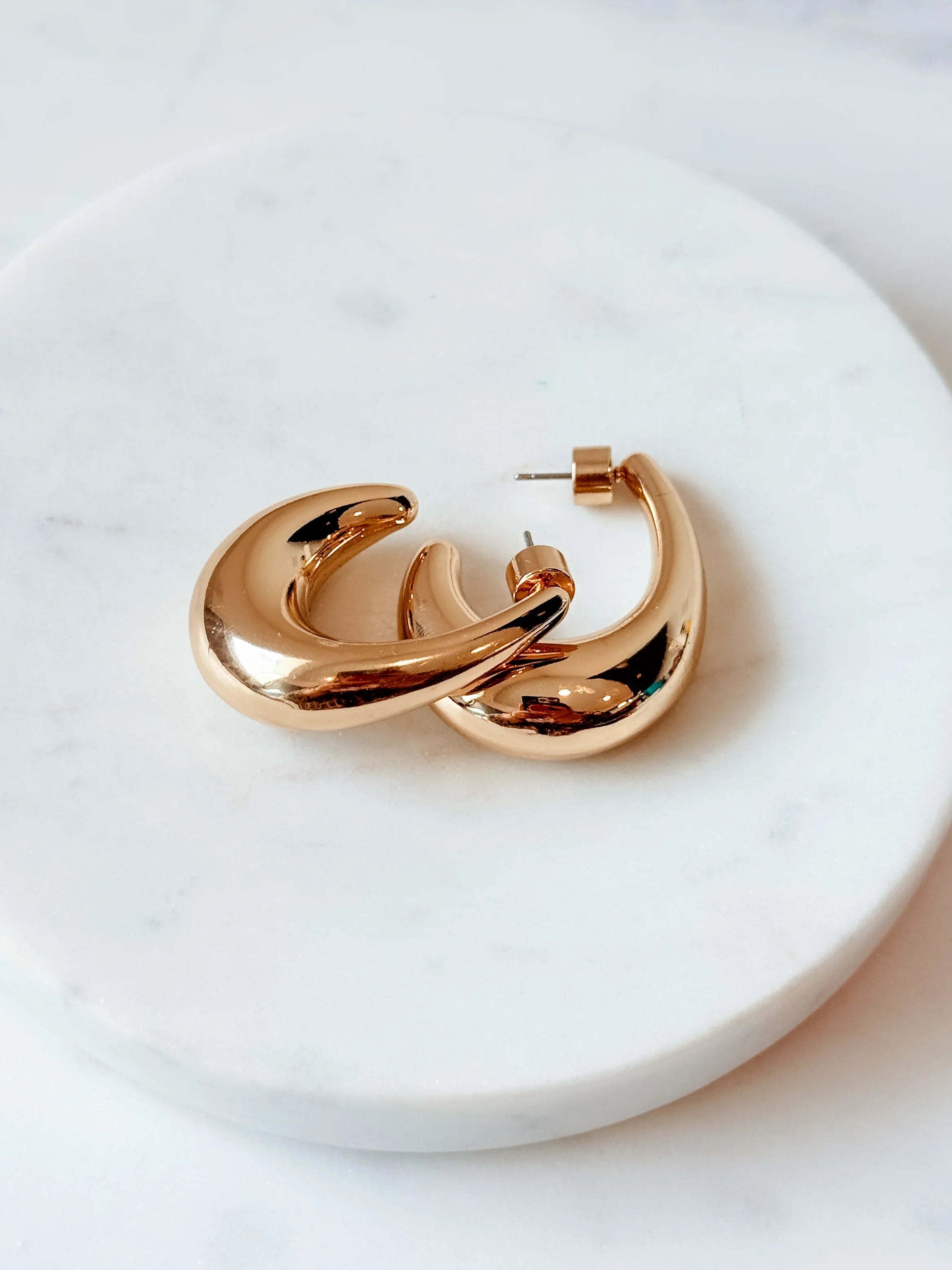 Melted Drop Earrings