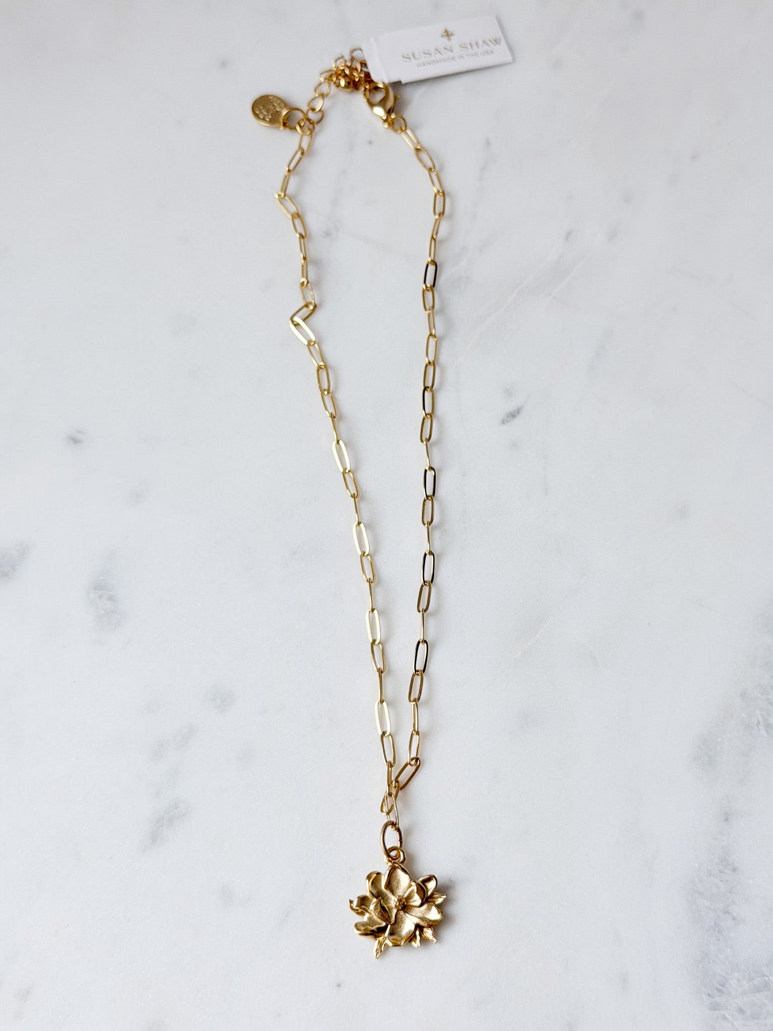 Sunflower Charm Necklace | Susan Shaw